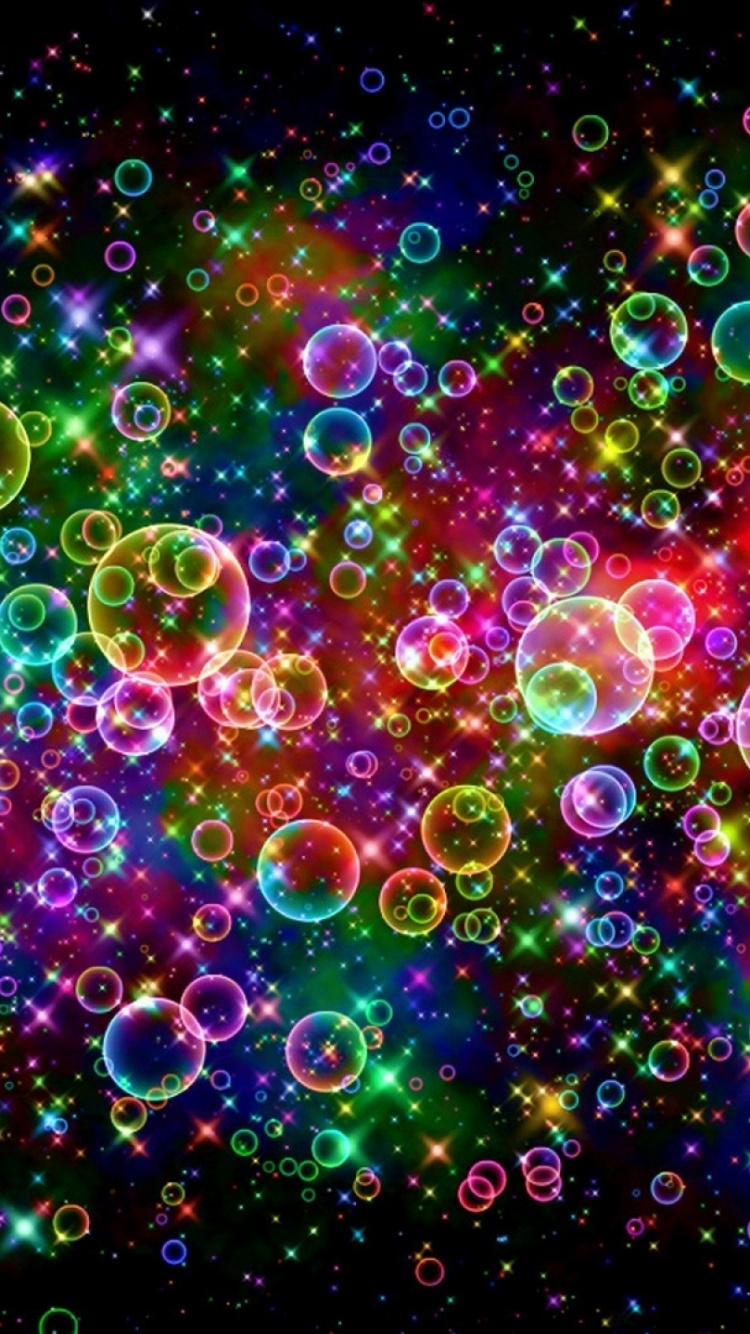 空间, 分形技术, 迷幻术, 宇宙, 颜色 壁纸 750x1334 允许