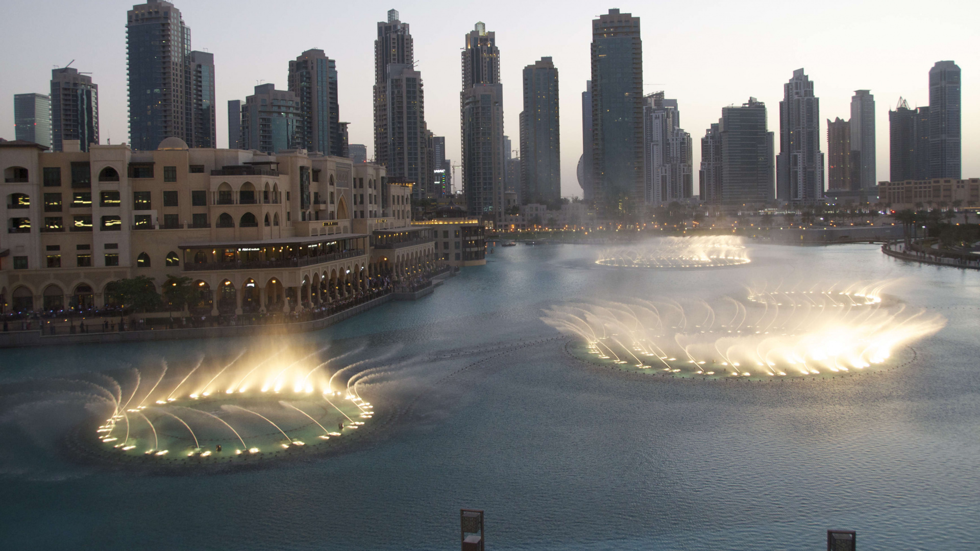 City Skyline With Rainbow During Daytime. Wallpaper in 1920x1080 Resolution