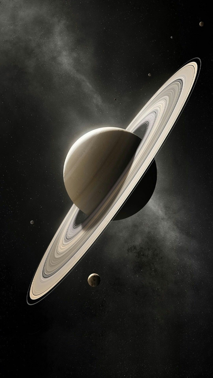 Saturn, Astronomical Object, Art, Space, Outer Space. Wallpaper in 720x1280 Resolution