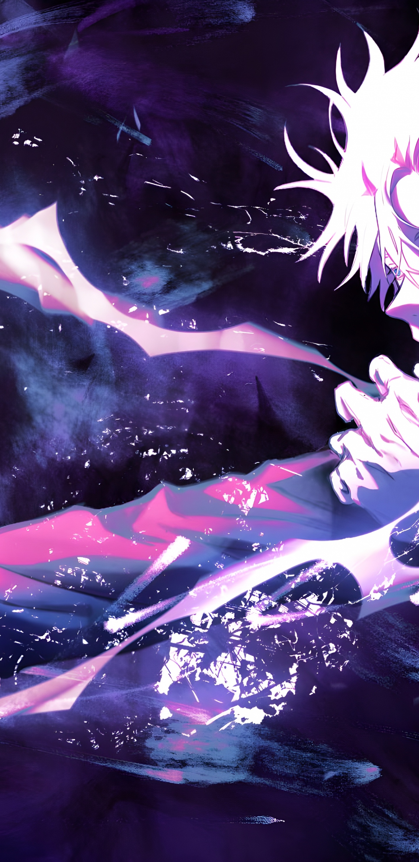 Gojo Satoru, Satoru Gojo, Jujutsu Kaisen, Anime, Manga. Wallpaper in 1440x2960 Resolution