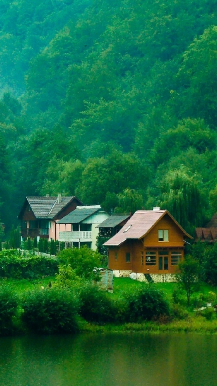 Natural Landscape, Nature, Green, Hill Station, Vegetation. Wallpaper in 750x1334 Resolution