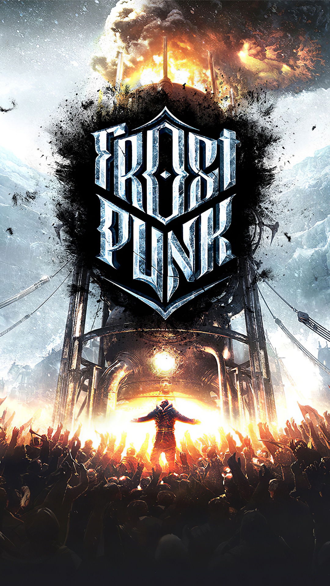 Xbox One, Games, Frostpunk Console Edition, Action Adventure Game, Illustration. Wallpaper in 1080x1920 Resolution