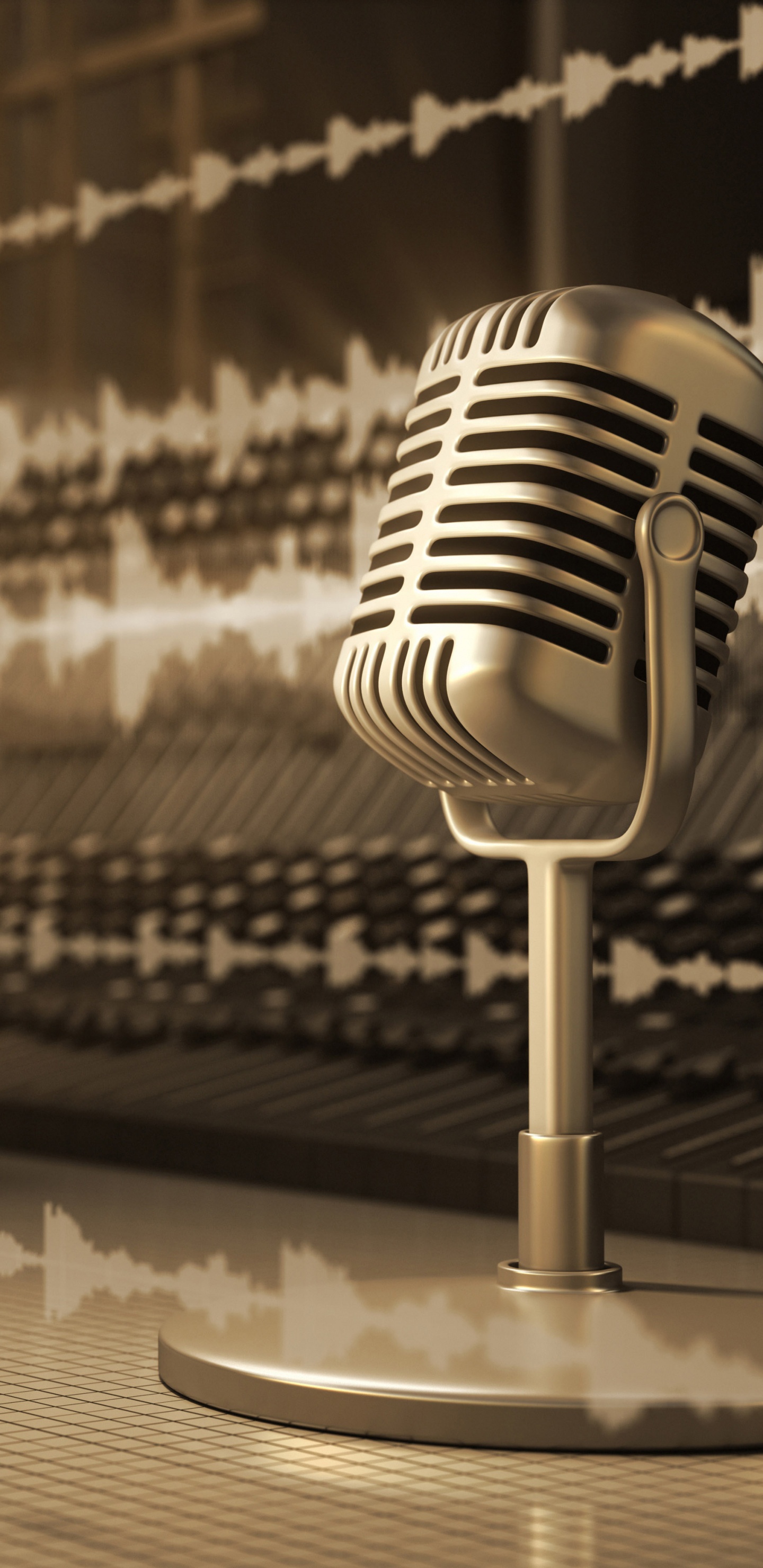 Microphone, Radio, Radiodiffusion, de Radiodiffusion Fm, Radio Internet. Wallpaper in 1440x2960 Resolution