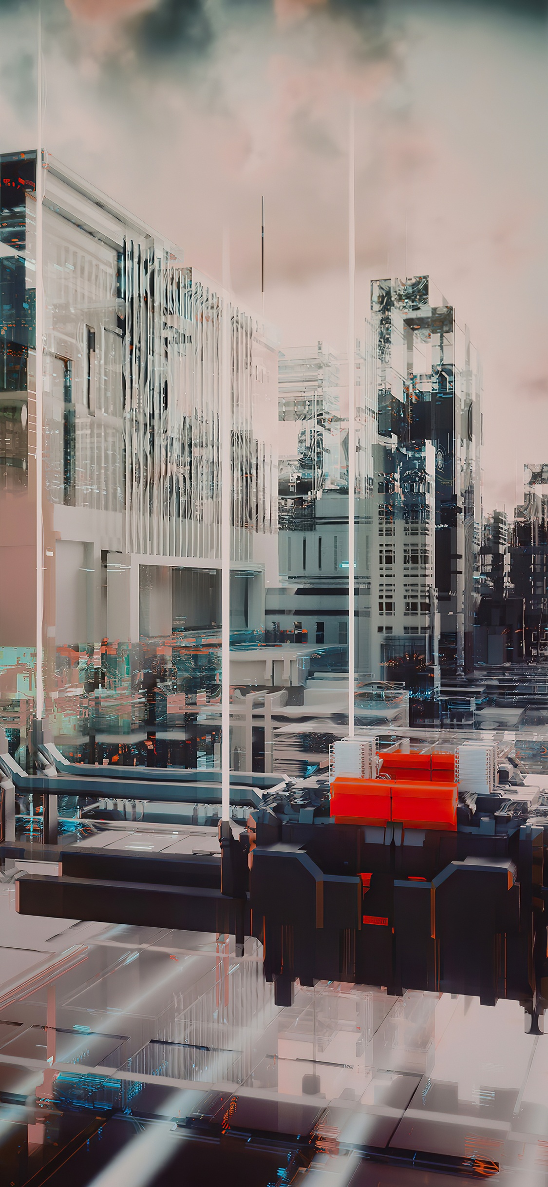 建筑, 室内设计, 城市设计, 城市, 工程 壁纸 1125x2436 允许