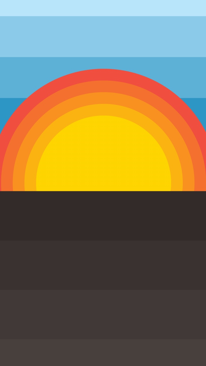 Géométrie, Mathématique, la Pureté de la Couleur, Rectangle, Horizon. Wallpaper in 720x1280 Resolution