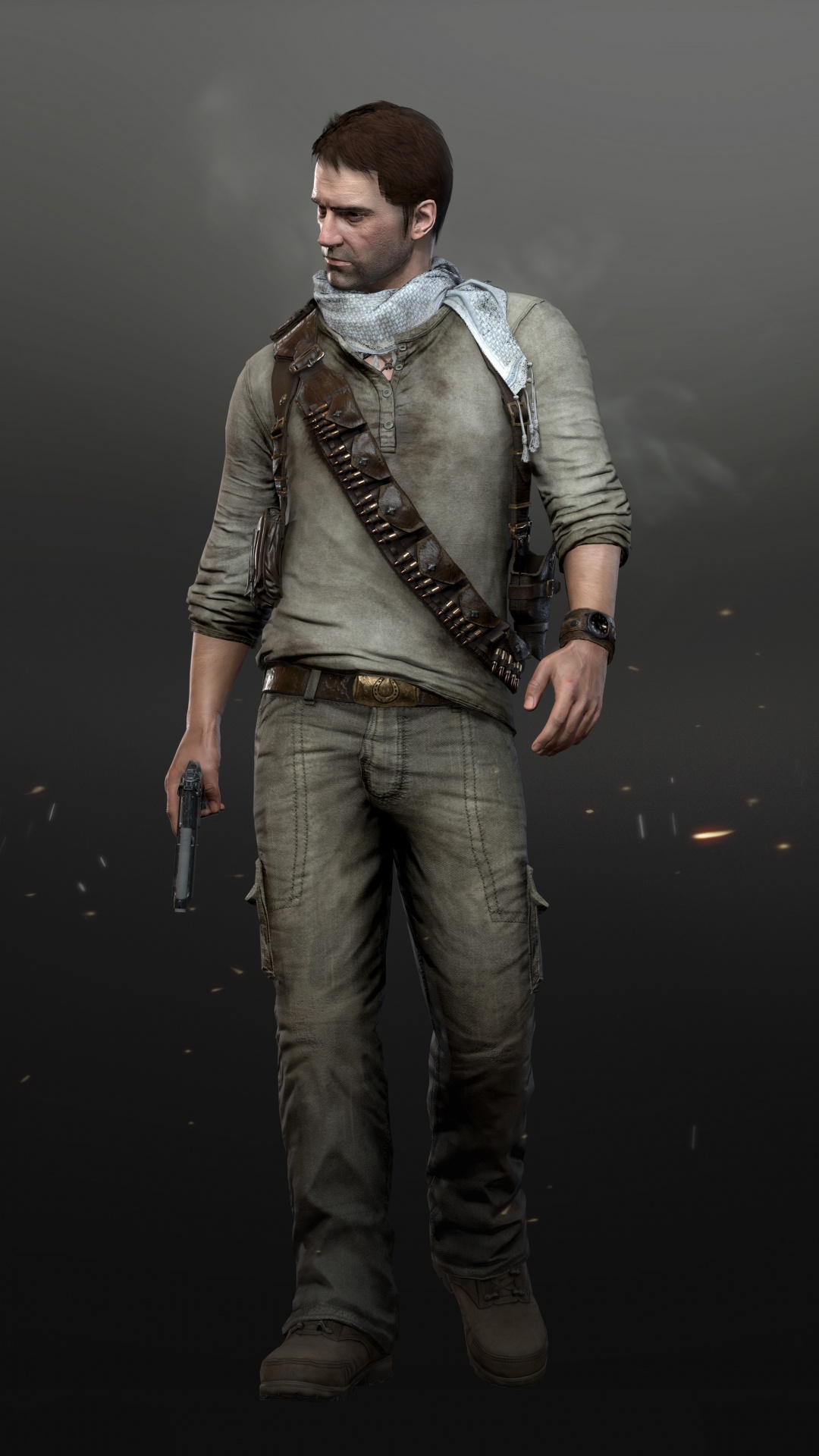 The Last of Us, Nathan Drake, Playstation 4, PUBG Corporation, Standing. Wallpaper in 1080x1920 Resolution