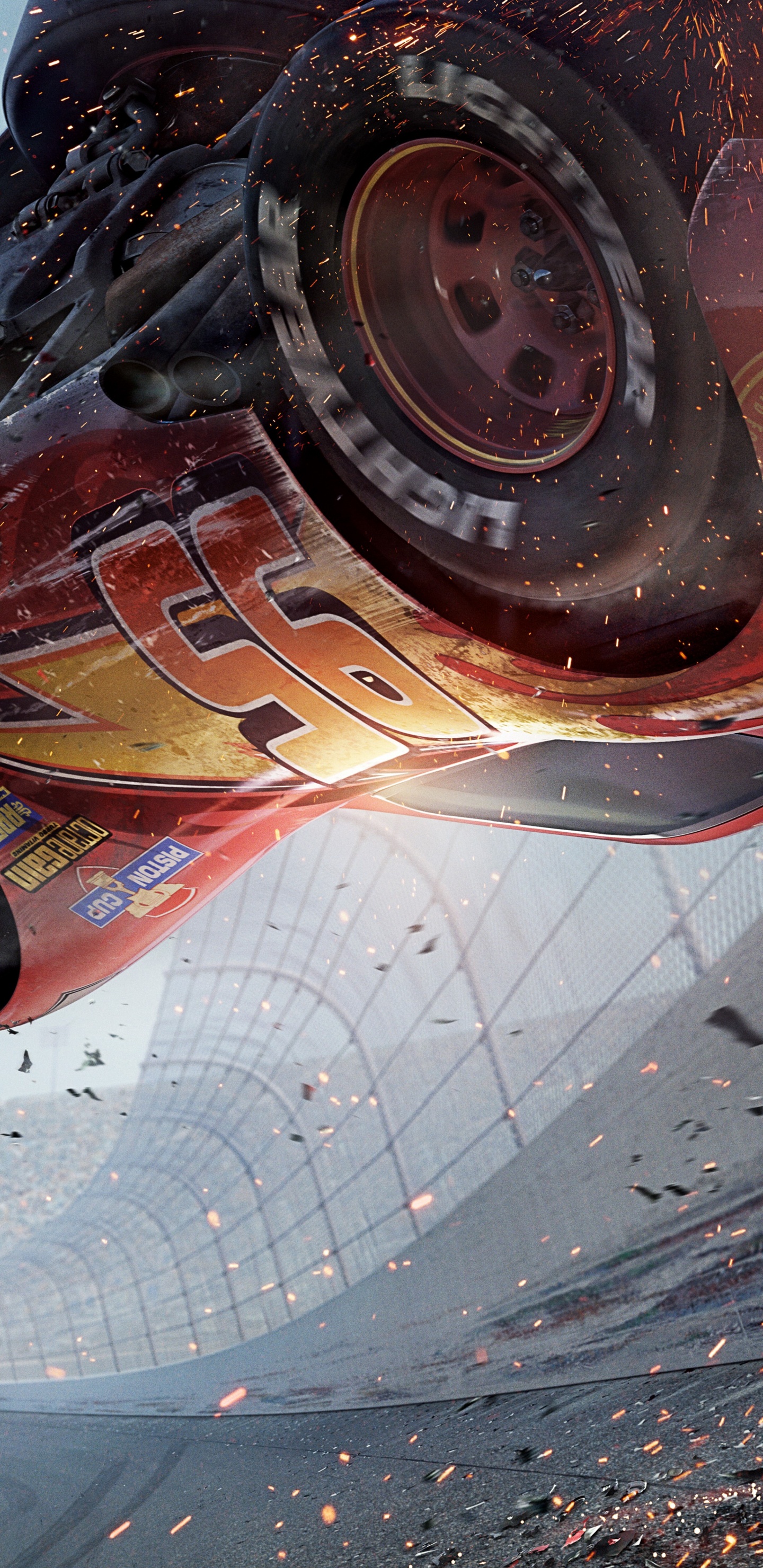 克鲁斯*拉米雷斯, 皮克斯, 汽车轮胎, 轮胎, 美国 壁纸 1440x2960 允许