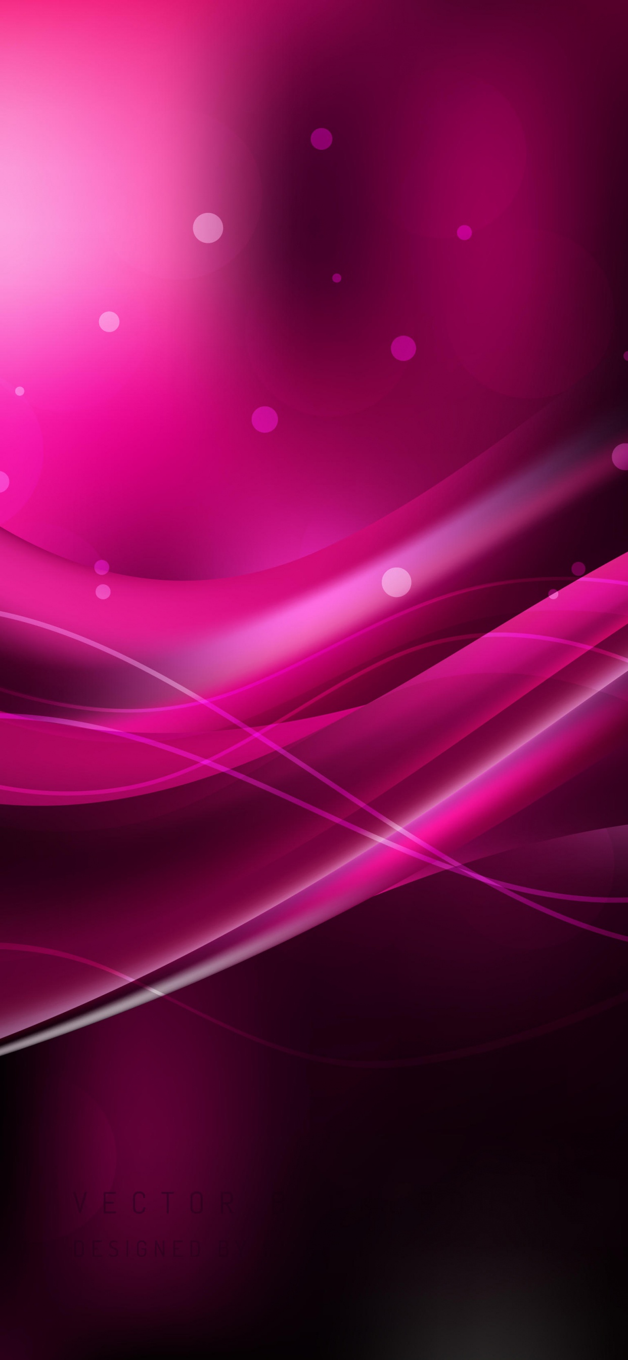 Purple and Black Light Digital Wallpaper. Wallpaper in 1242x2688 Resolution