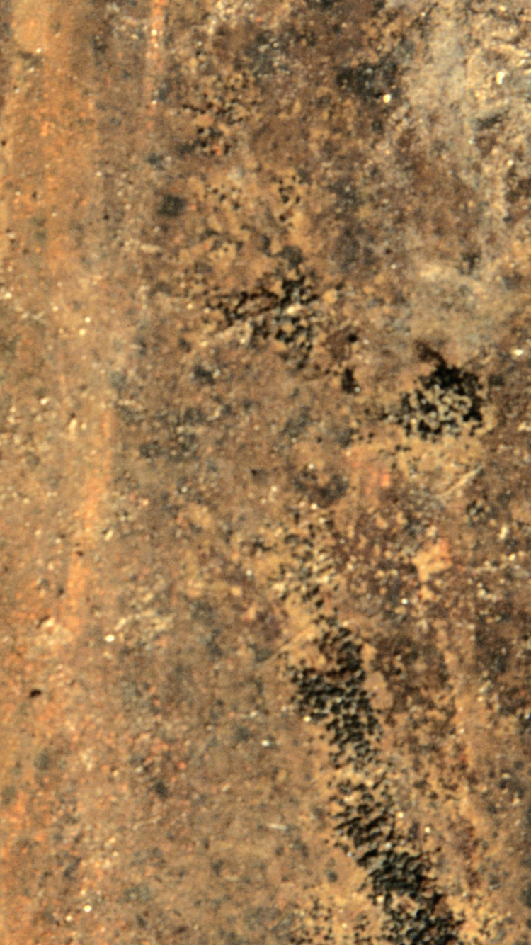 Brauner Und Schwarzer Betonboden. Wallpaper in 750x1334 Resolution