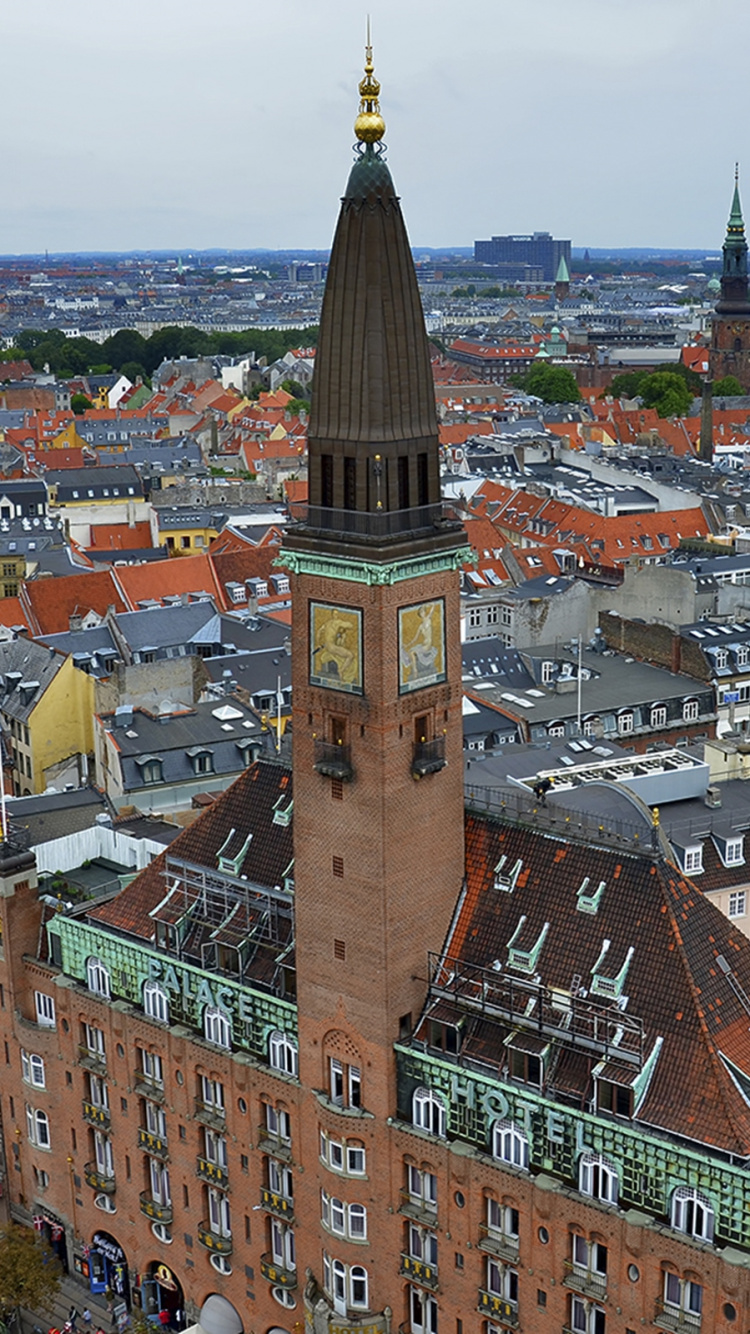 城市, 里程碑, 城市景观, 鸟瞰图, 大都会 壁纸 750x1334 允许