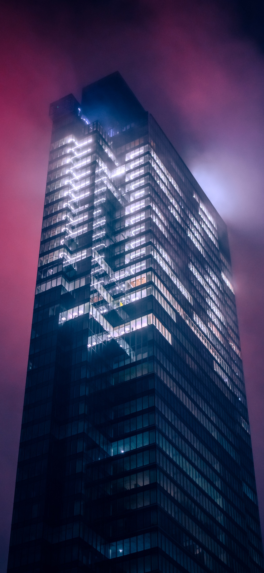 Skyscraper, Ween Greed, Alta May, Song, Architecture. Wallpaper in 1125x2436 Resolution