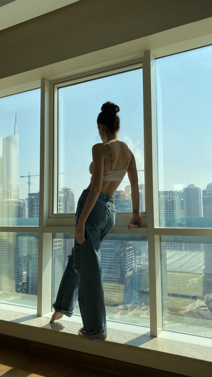 Fenster, Unbreakable, Jean, Jeans, Innenarchitektur. Wallpaper in 720x1280 Resolution