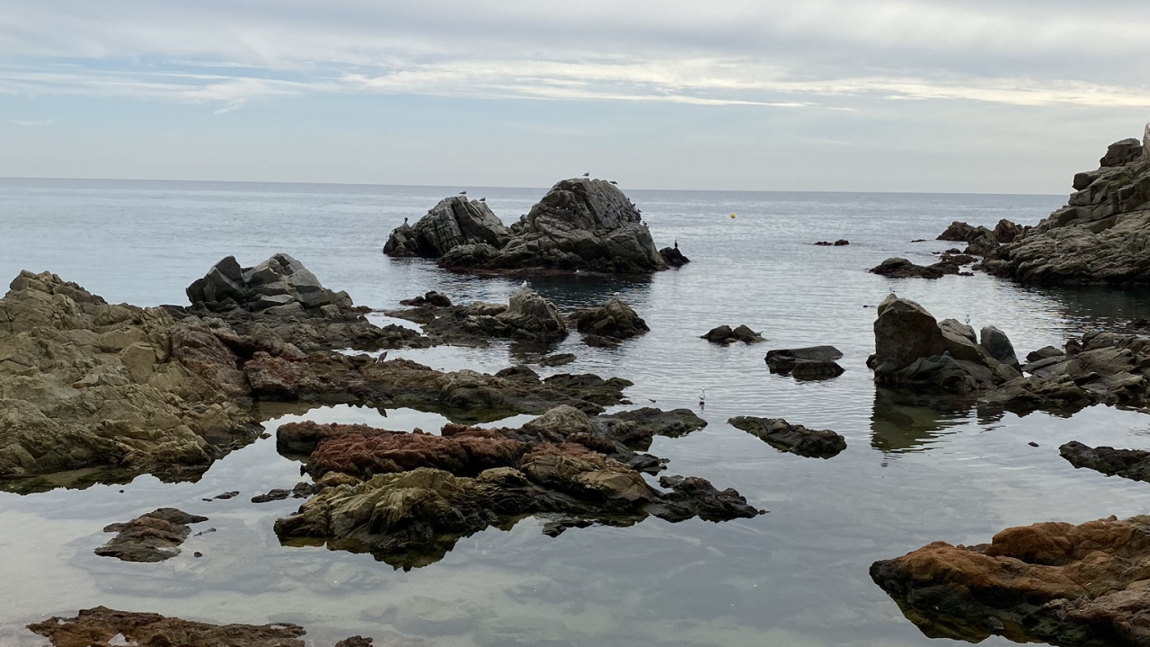 Sea, Water, Rock, Shore, Coast. Wallpaper in 1280x720 Resolution