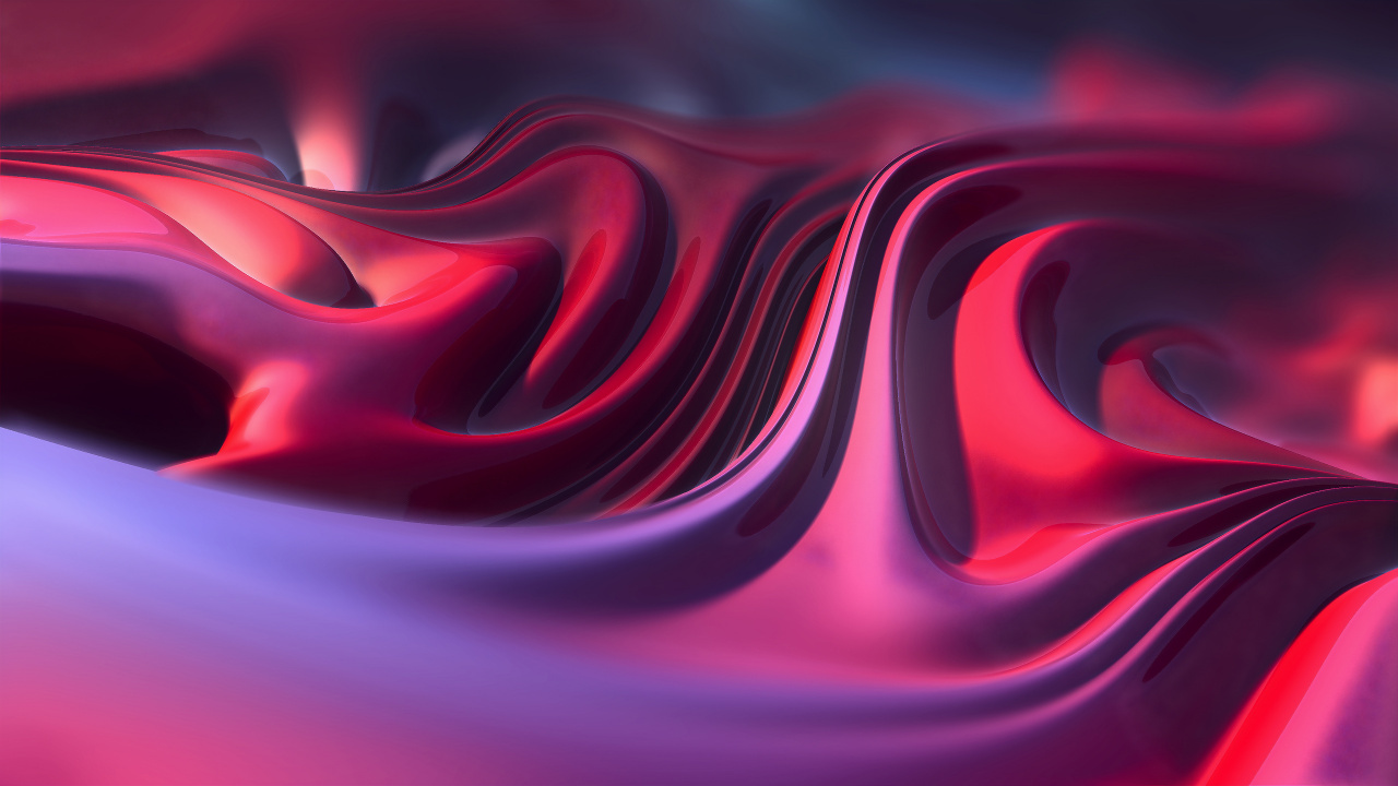 Pink and White Abstract Painting. Wallpaper in 1280x720 Resolution