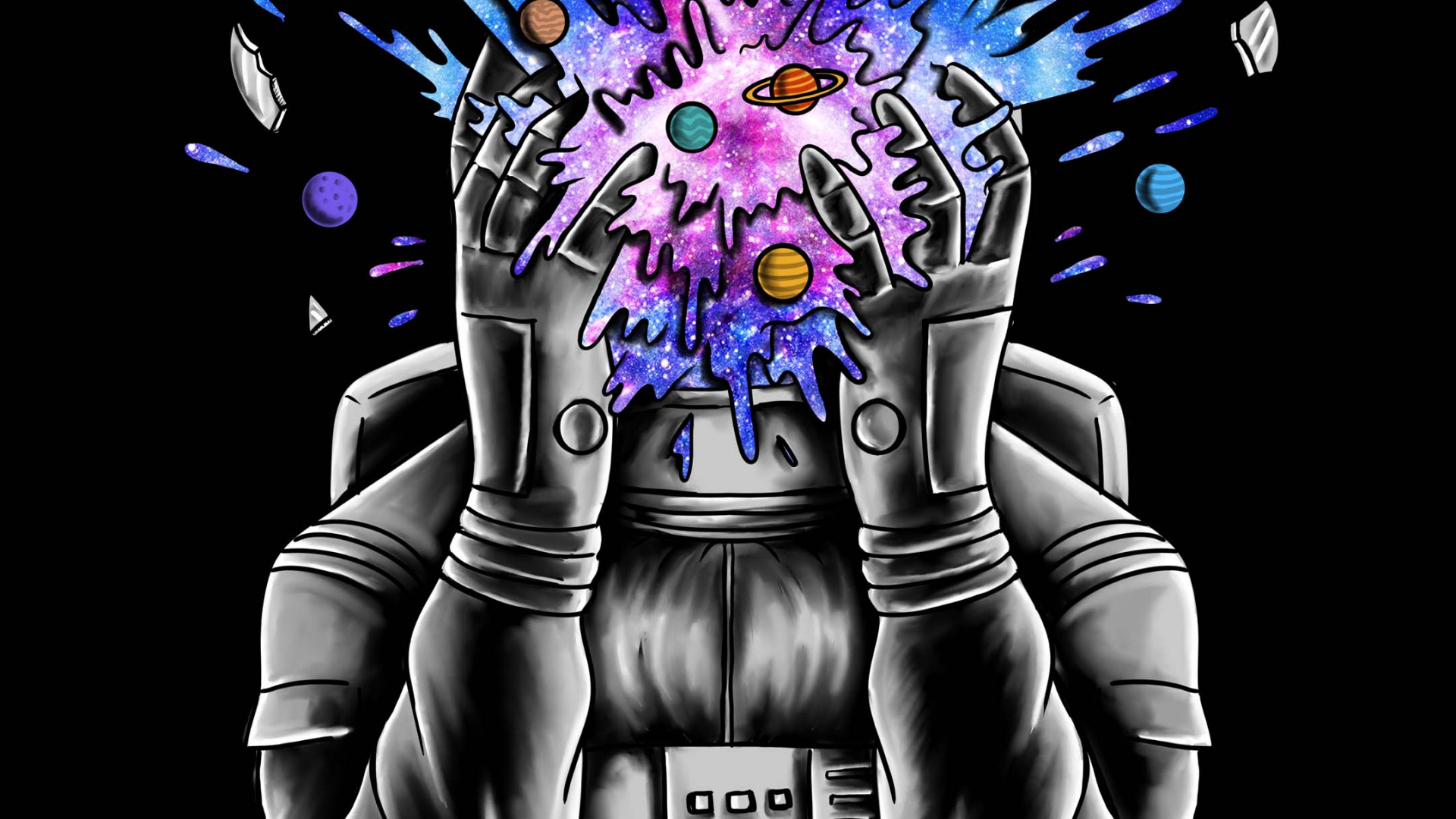 TeePublic, Las Compras en Línea, Soundcloud, Arte, Mano. Wallpaper in 1920x1080 Resolution