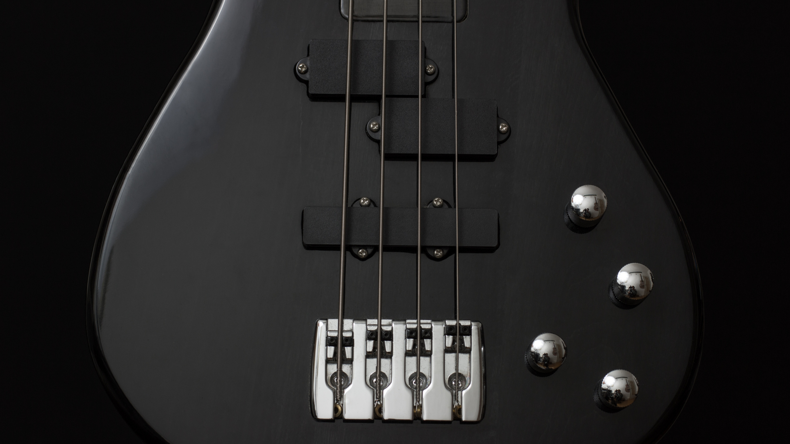 Bass Guitar, Guitar, Double Bass, Bass, String. Wallpaper in 2560x1440 Resolution