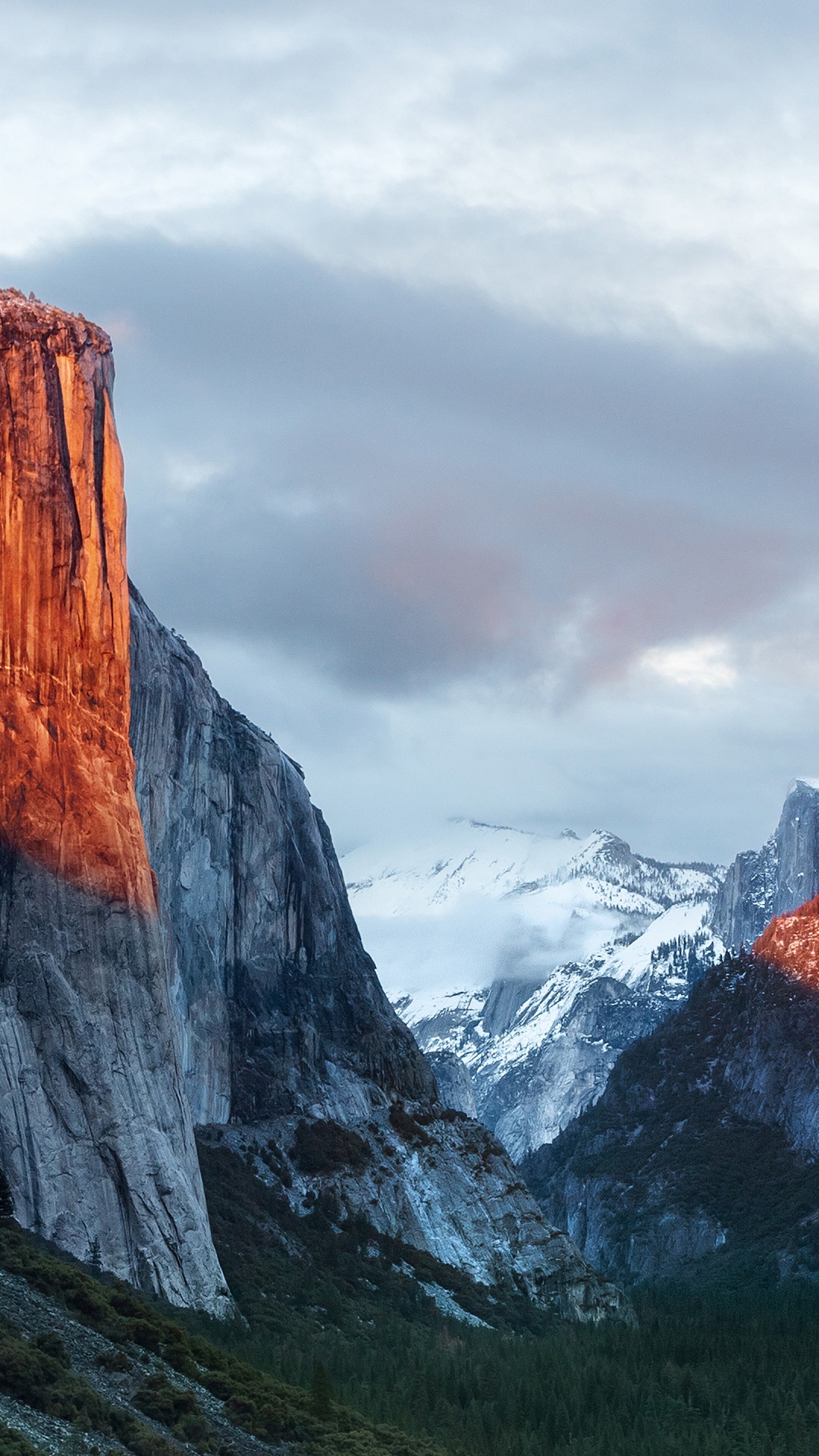 OS X El Capitan, Operating System, Apple MacBook Pro, Apples, Cloud. Wallpaper in 1080x1920 Resolution