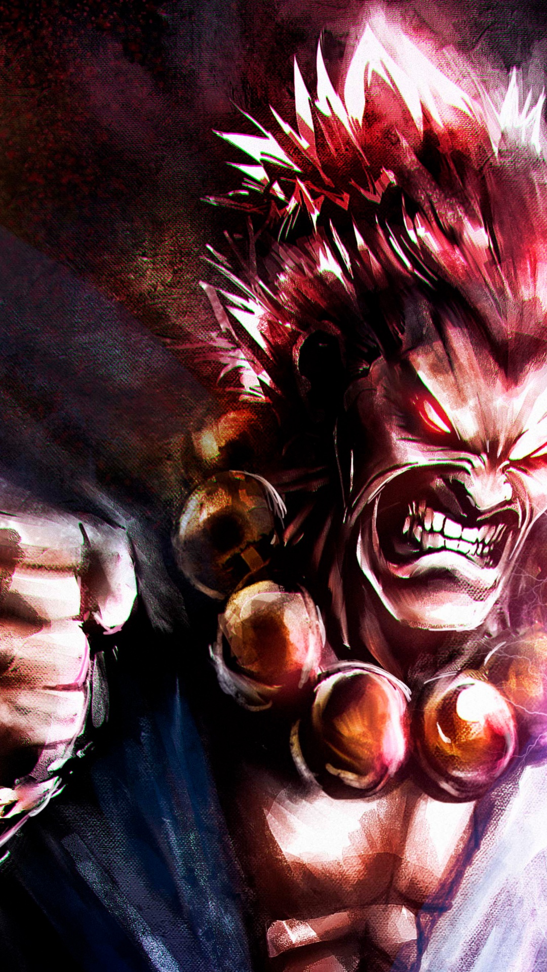 Akuma Straßenkämpfer, Esports, Dämonen, Fiktion, Super Street Fighter Iv. Wallpaper in 1080x1920 Resolution