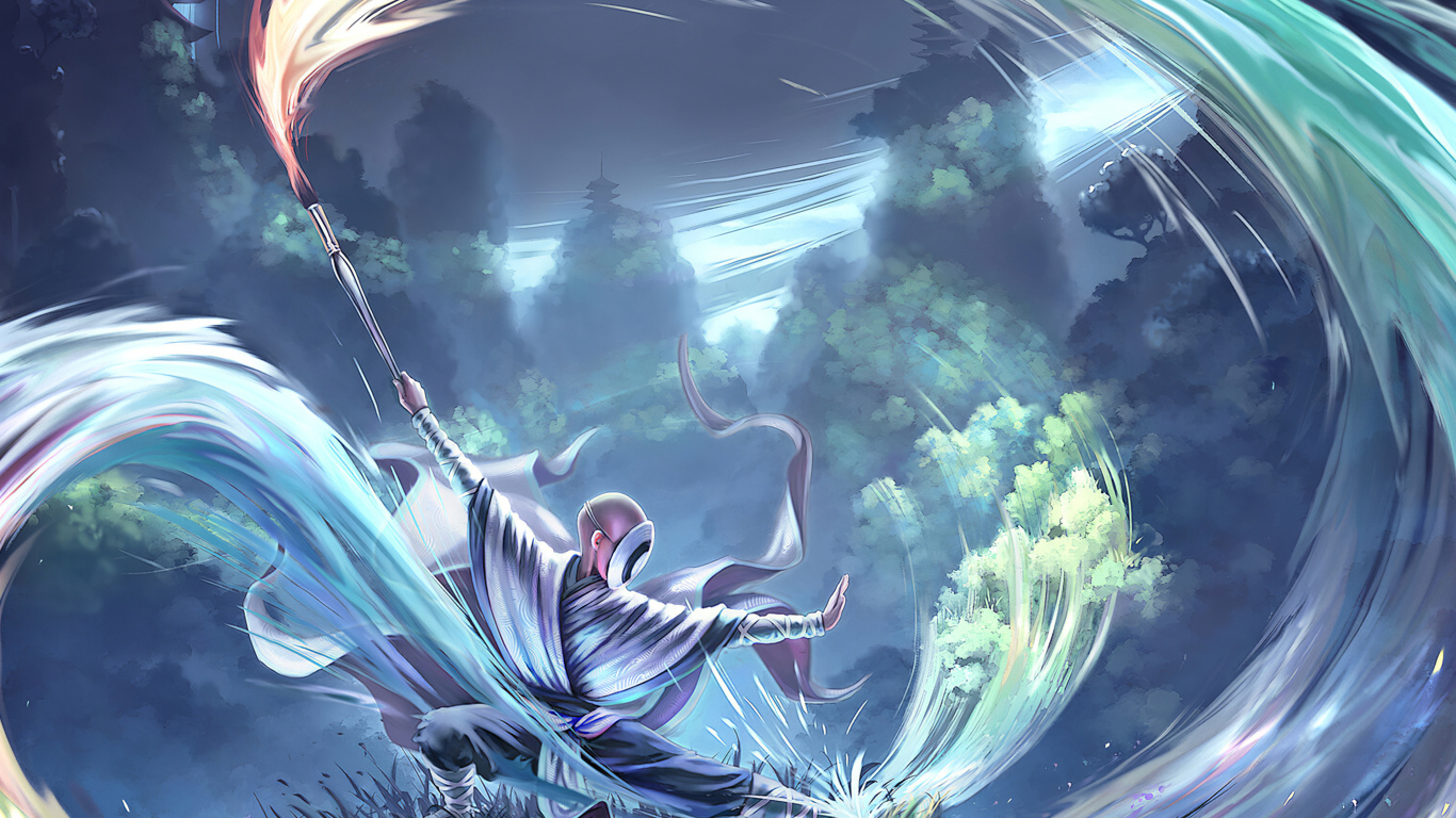 光, 性质, 艺术, 天文学对象, 电蓝色的 壁纸 1366x768 允许