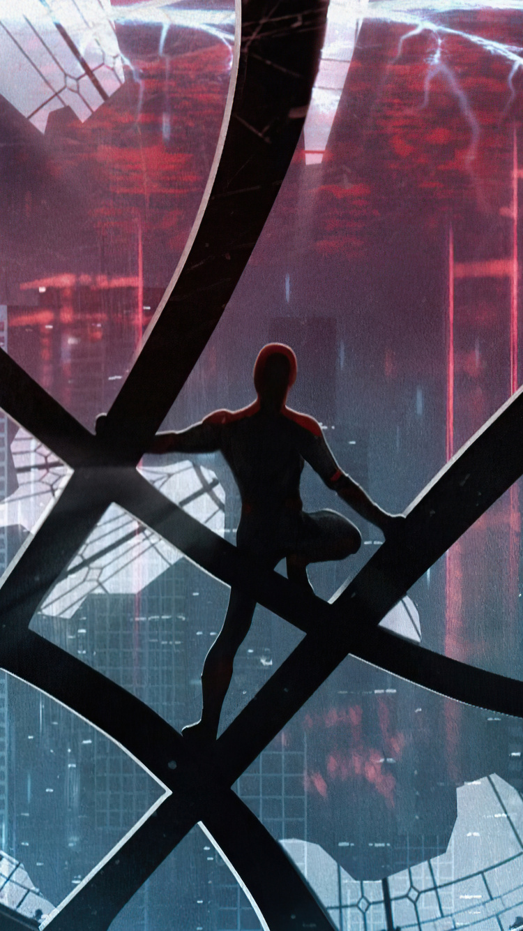 Spider-man no Way Home. Wallpaper in 750x1334 Resolution