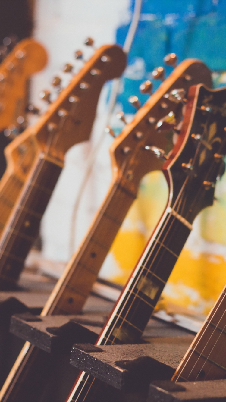 Music, Guitar, String Instrument, Musical Instrument, Music Producer. Wallpaper in 750x1334 Resolution