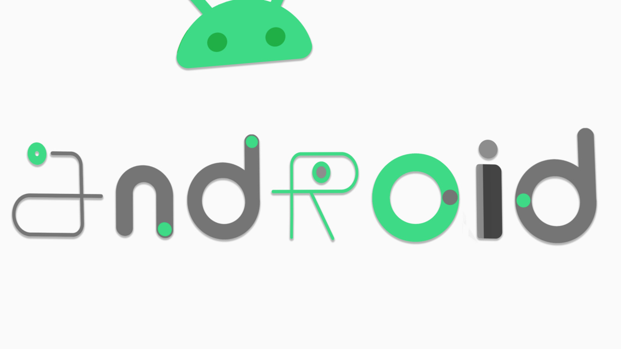 Android, Google, Google Pixel 4, Graphique, Logo. Wallpaper in 1280x720 Resolution