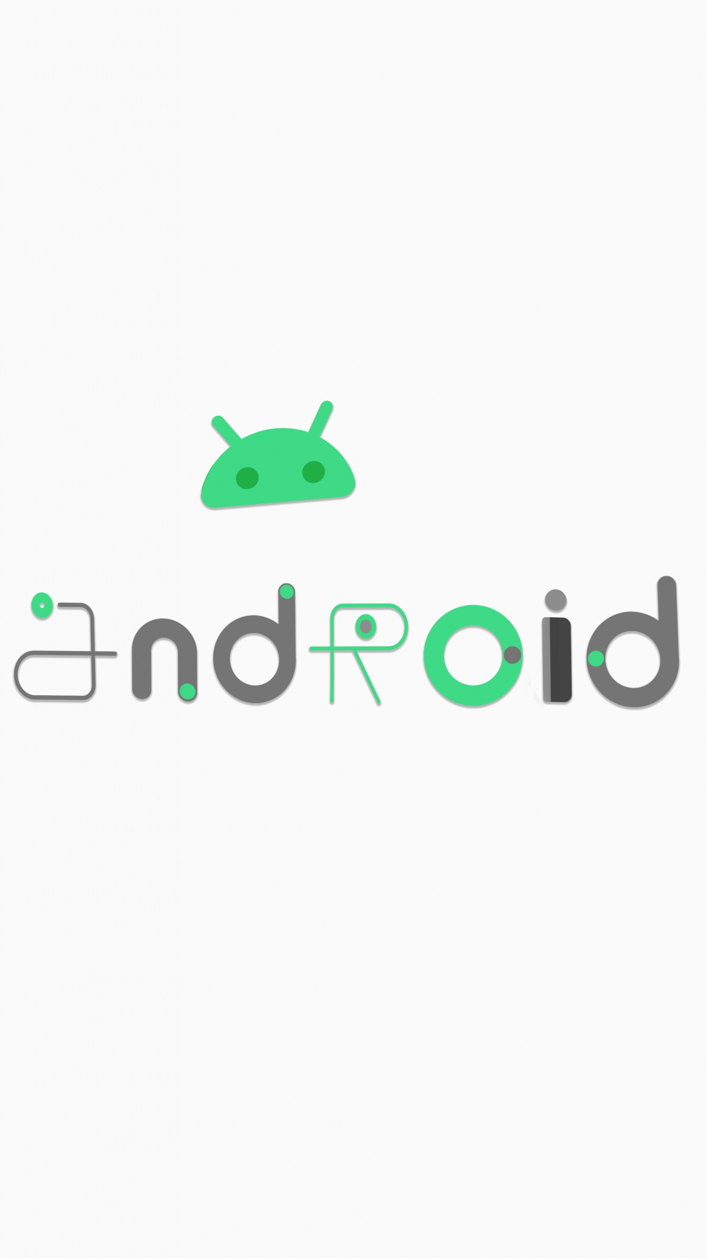 Android, Google, Google Pixel 4, Graphique, Logo. Wallpaper in 1440x2560 Resolution