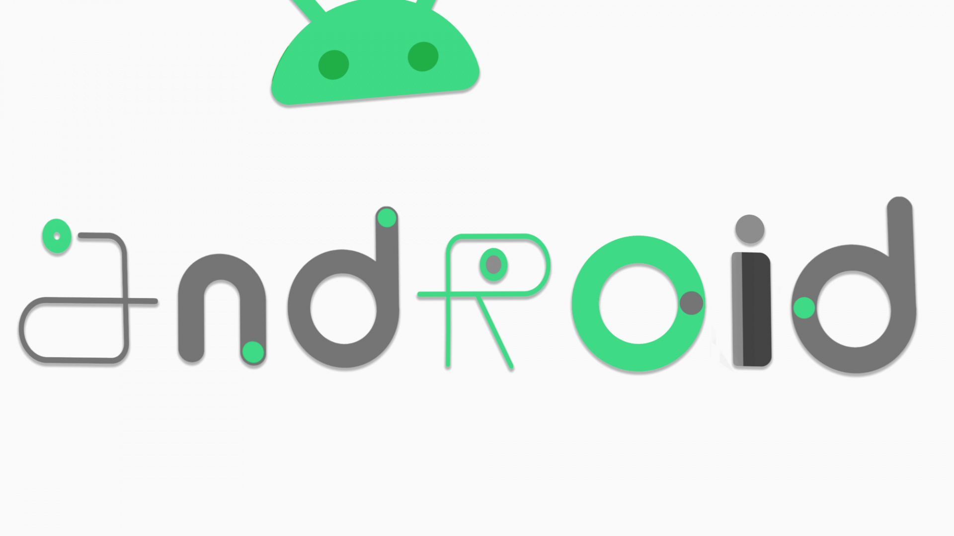 Android, Google, Google Pixel 4, Graphique, Logo. Wallpaper in 1920x1080 Resolution