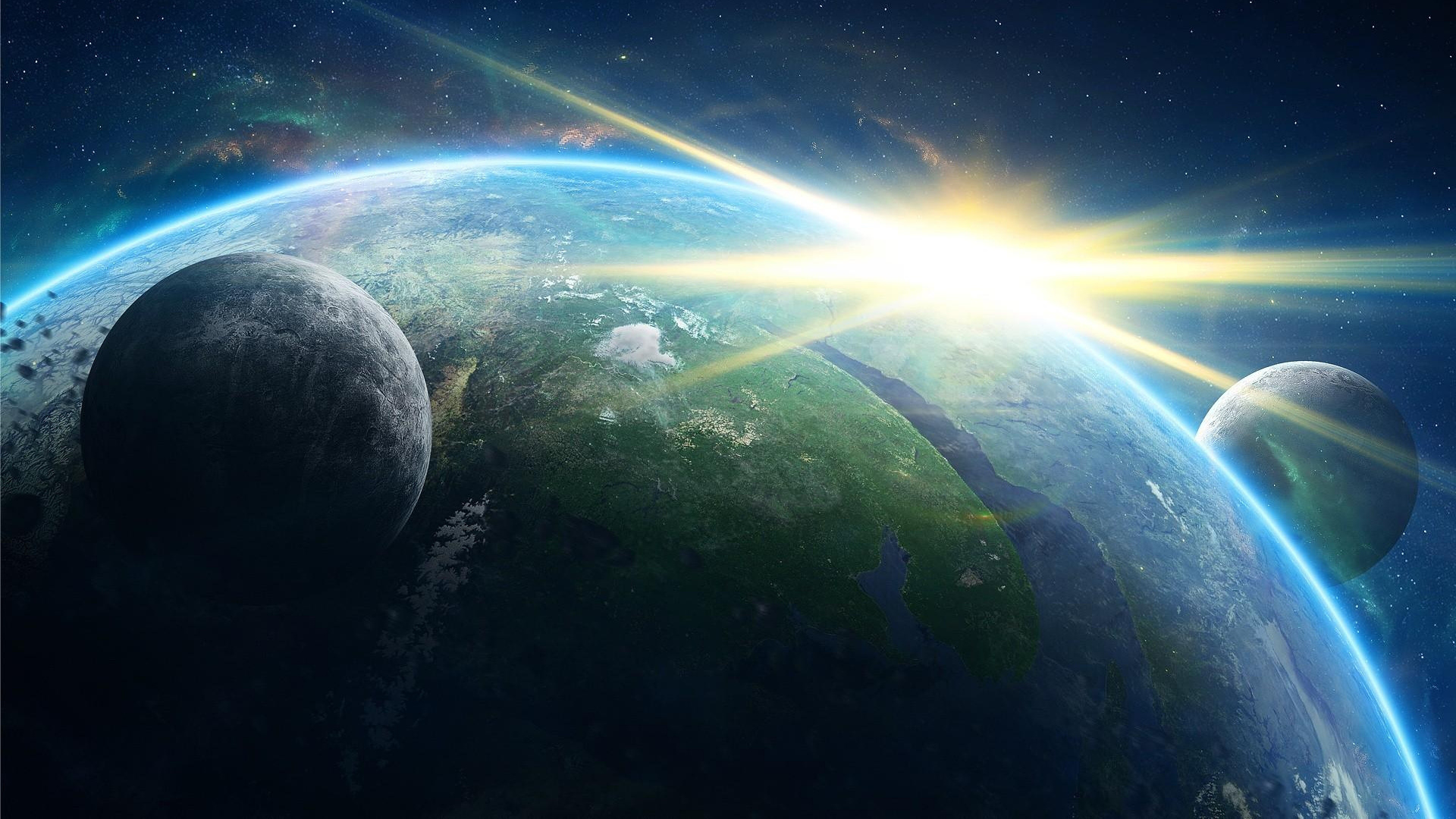 这个星球, 宇宙, 气氛, 外层空间, 天文学对象 壁纸 1920x1080 允许
