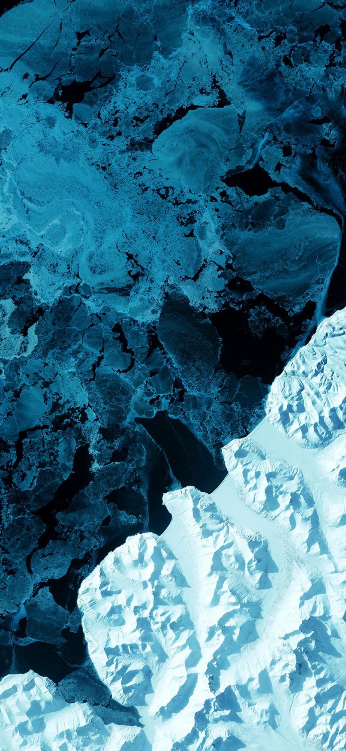 Water, Azure, Freezing, Ice Cap, Aqua. Wallpaper in 1125x2436 Resolution