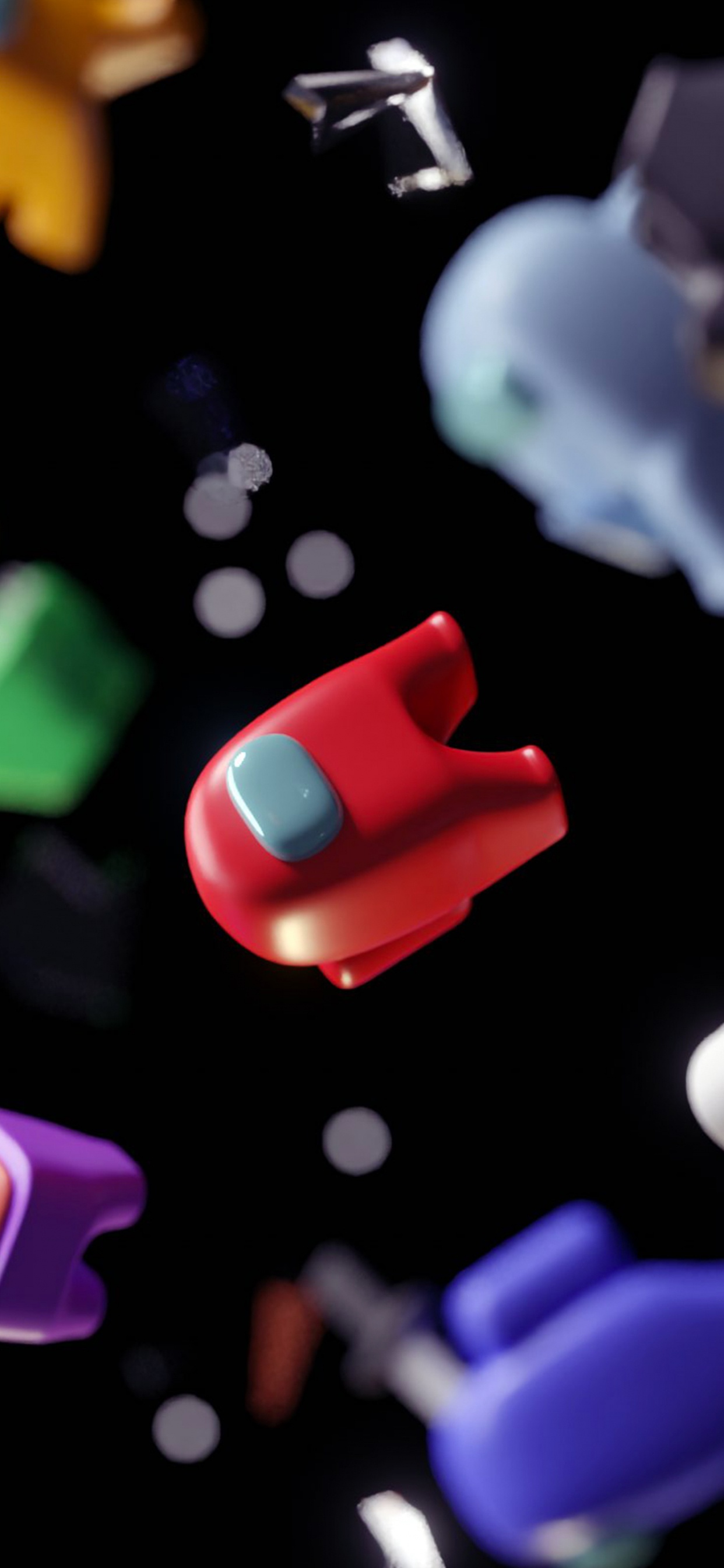 Among Us, Black Among Us, Black, Ios, Red. Wallpaper in 1242x2688 Resolution