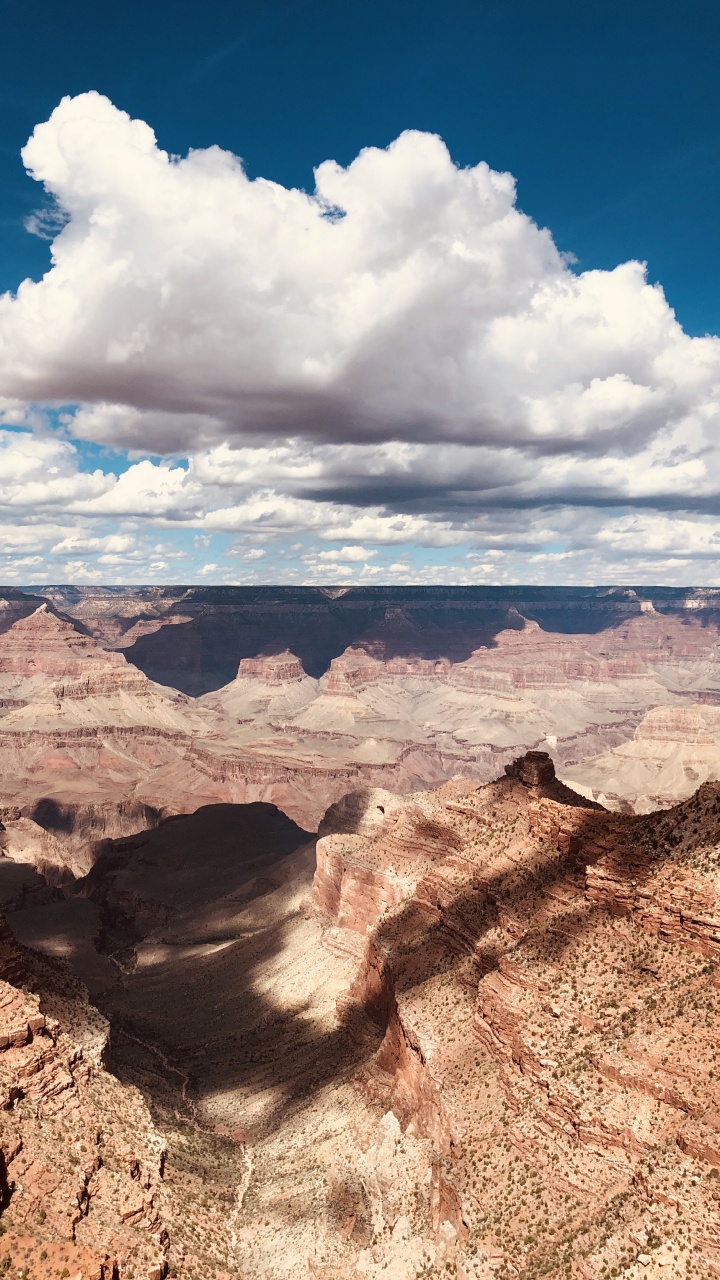 Grand Canyon National Park, Canyon, Ödland, Plateau, Nationalpark. Wallpaper in 720x1280 Resolution