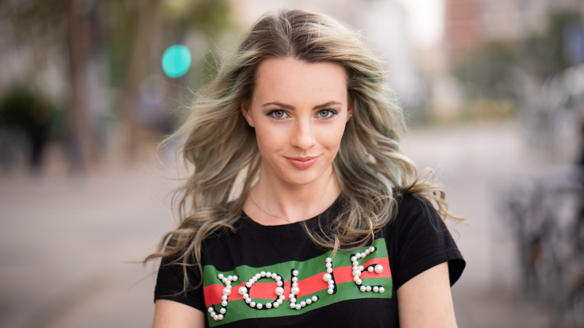 Beauté, Face, Menton, Coiffure, Sourire. Wallpaper in 1920x1080 Resolution