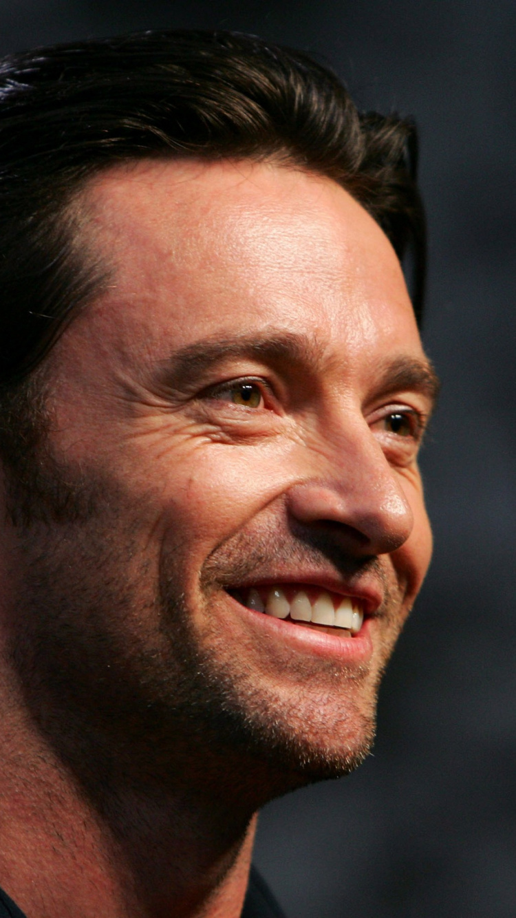 Hugh Jackman, Actor, Barbilla, el Vello Facial, Entrecejo. Wallpaper in 750x1334 Resolution