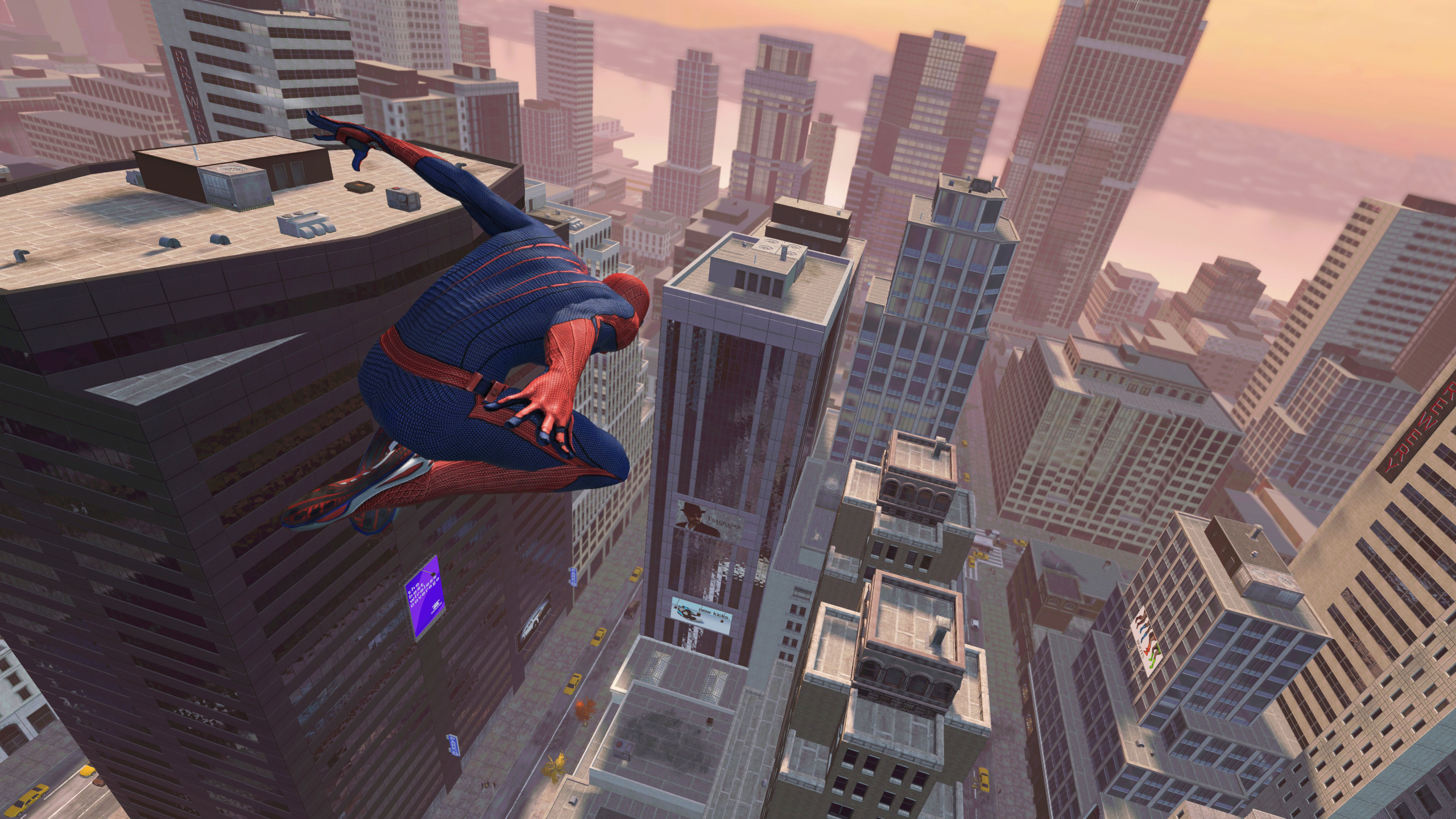 The Amazing Spider-Man, Spider-man, Beenox, Skyscraper, Extreme Sport. Wallpaper in 2560x1440 Resolution