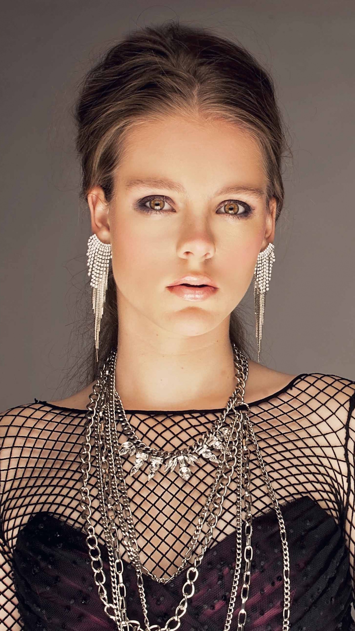 Fashion Model, Beauty, Model, Portrait, Hair. Wallpaper in 1440x2560 Resolution