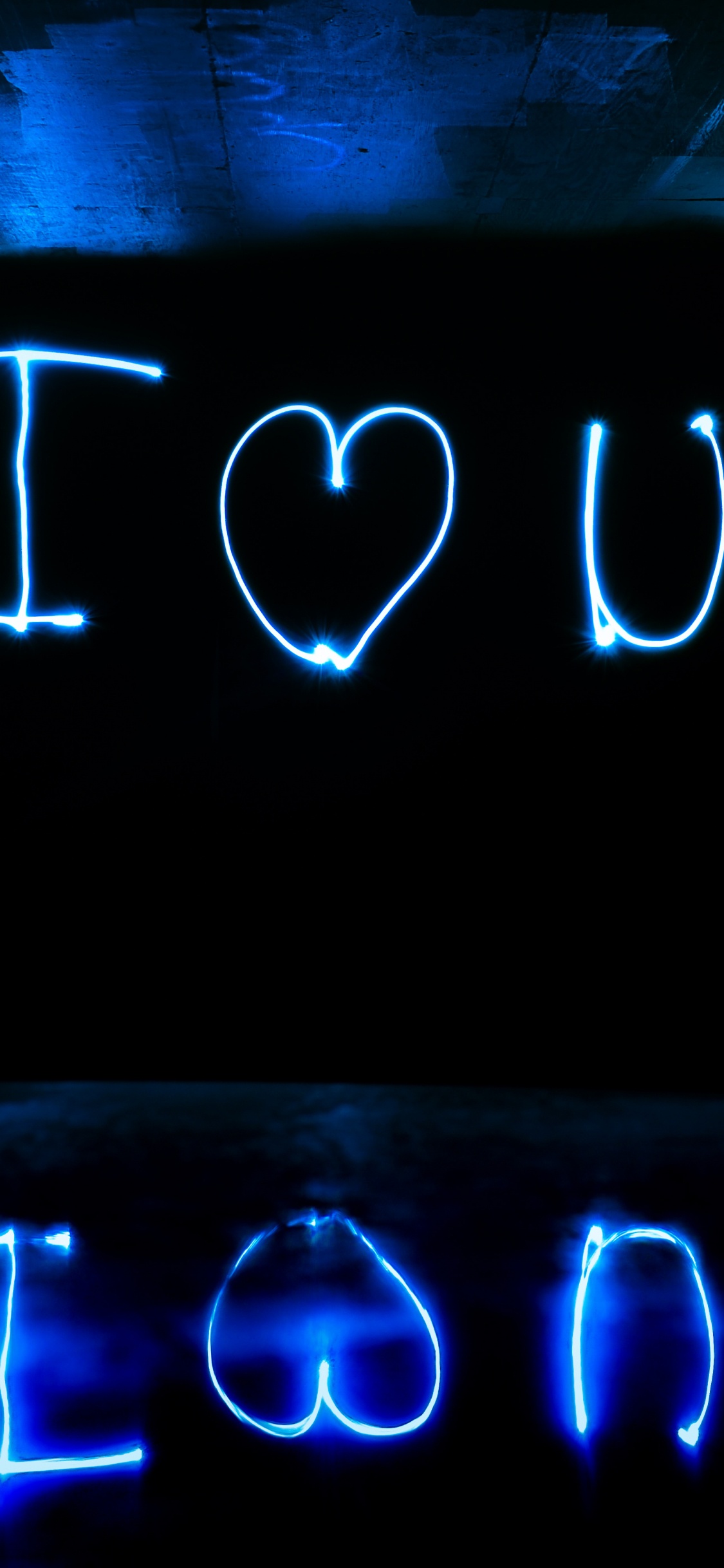 Blue, Néon, Lumière, Texte, Signe au Néon. Wallpaper in 1125x2436 Resolution