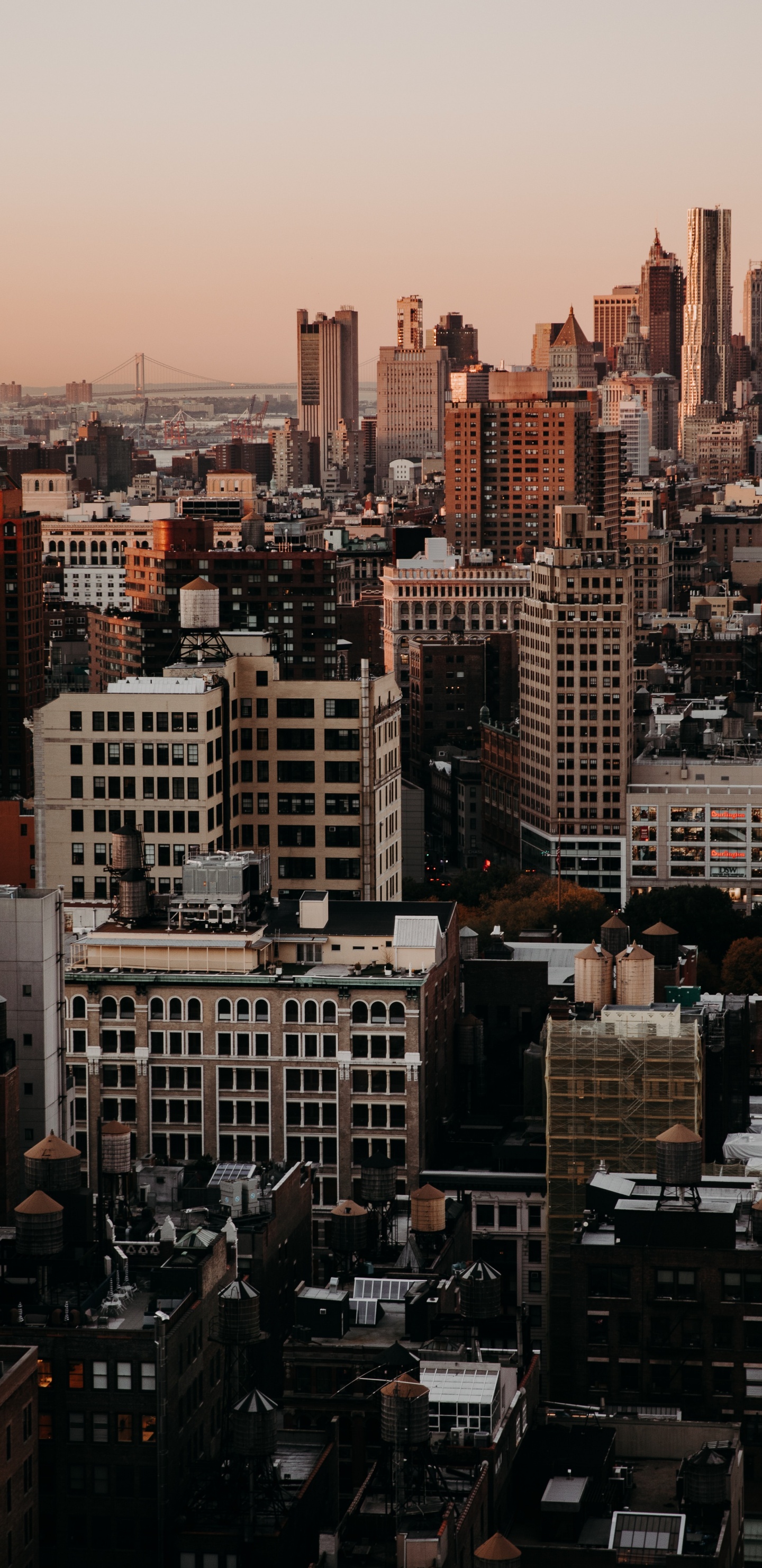 Vue Aérienne Des Bâtiments de la Ville Pendant la Journée. Wallpaper in 1440x2960 Resolution