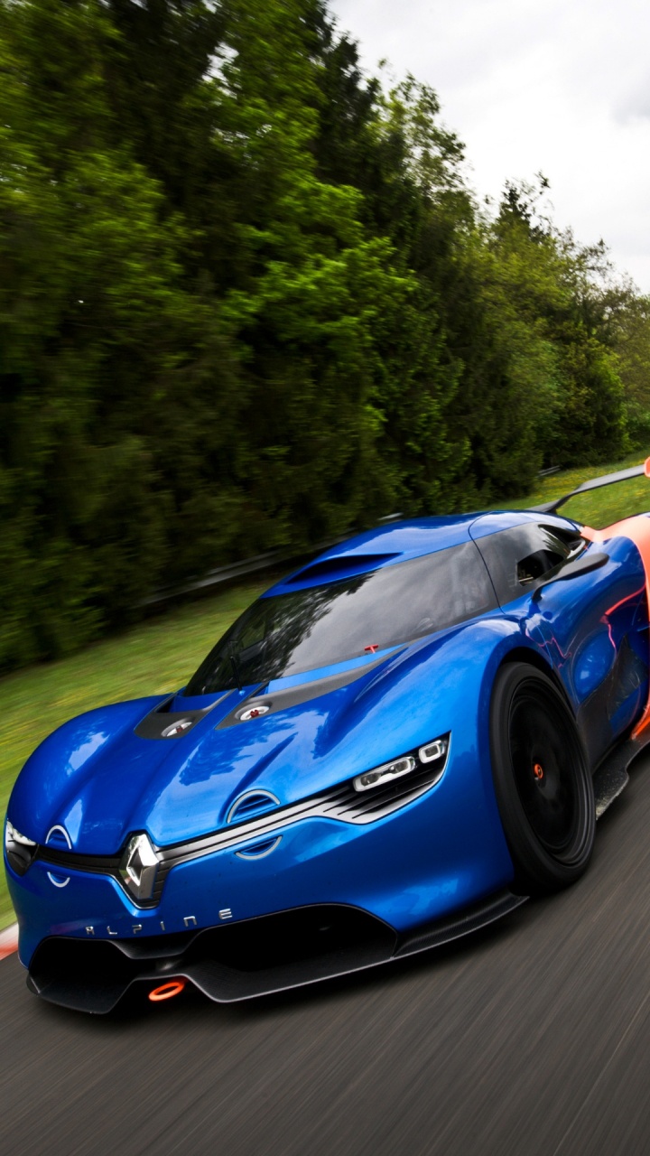 Renault Alpine A110 50 Concept 2012, Alpine A110-50, Automobiles Alpine, Groupe Renault, Alpin. Wallpaper in 720x1280 Resolution