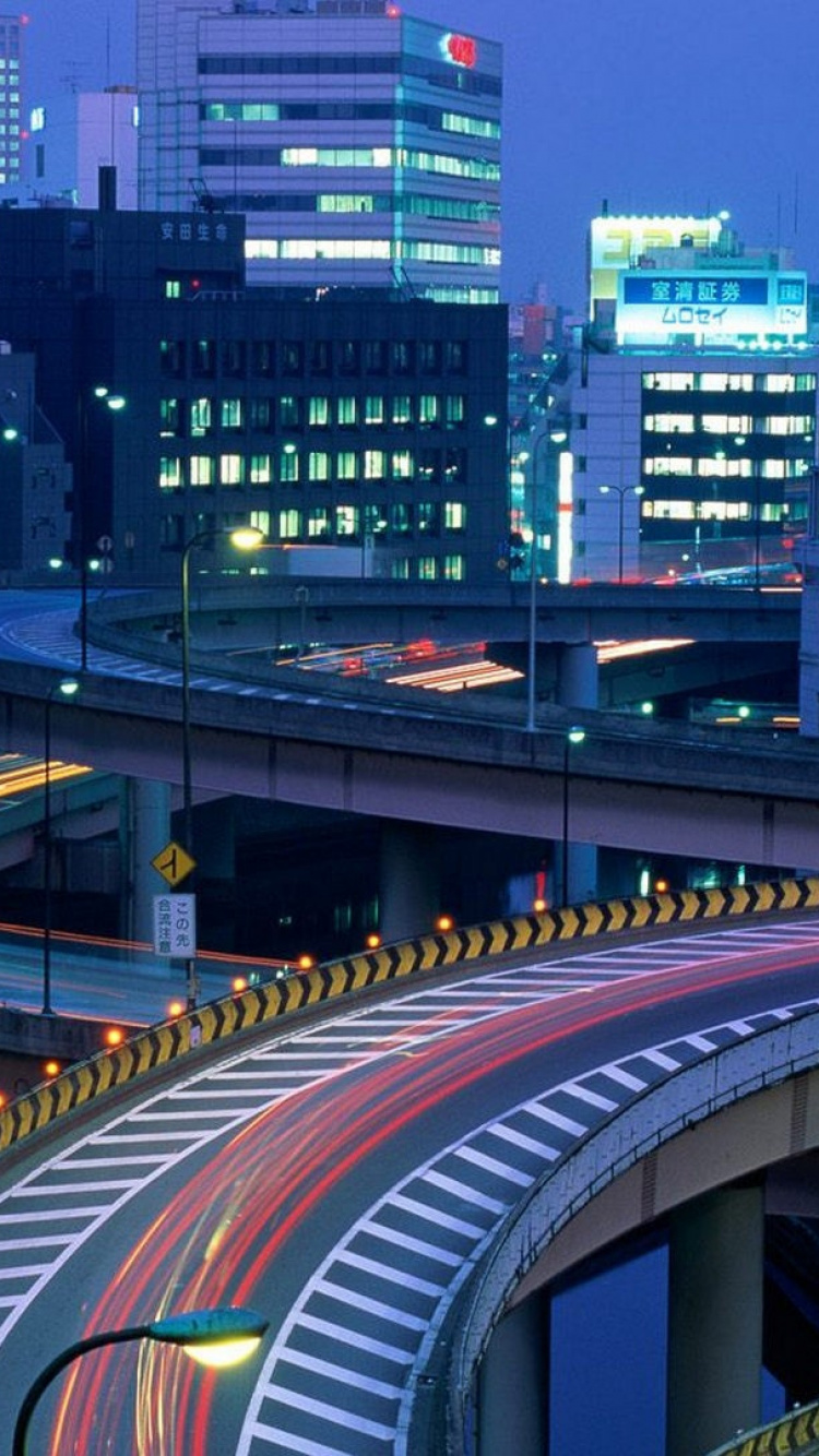 交换, 城市景观, 大都会, 城市, 里程碑 壁纸 750x1334 允许