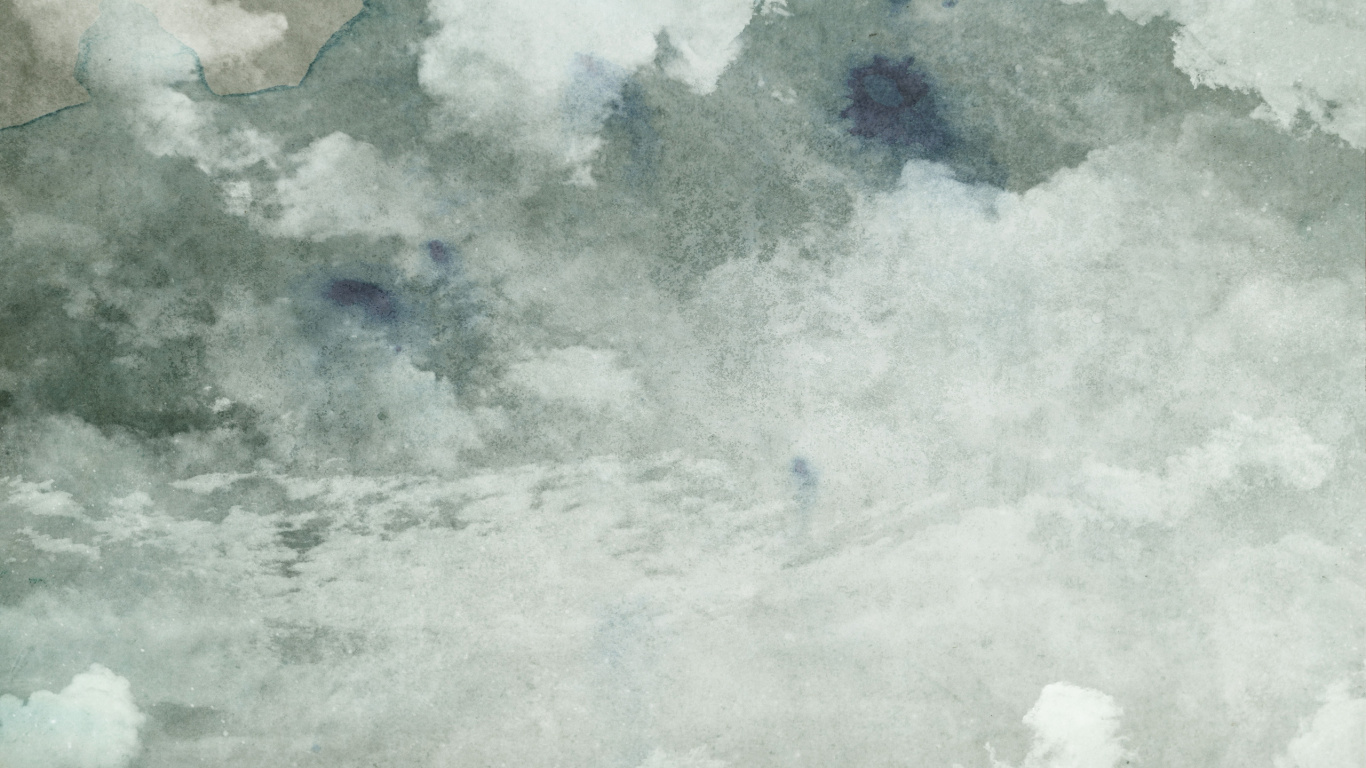 Nuages Blancs et Ciel Bleu. Wallpaper in 1366x768 Resolution