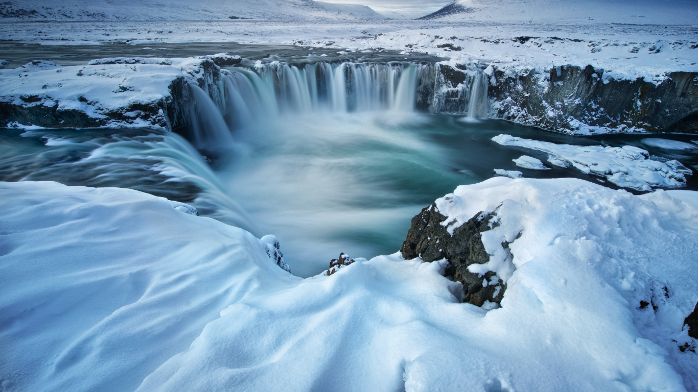 Iceland Country, Reykjavk, Dettifoss, Sbyrgi, Golden Circle. Wallpaper in 1366x768 Resolution