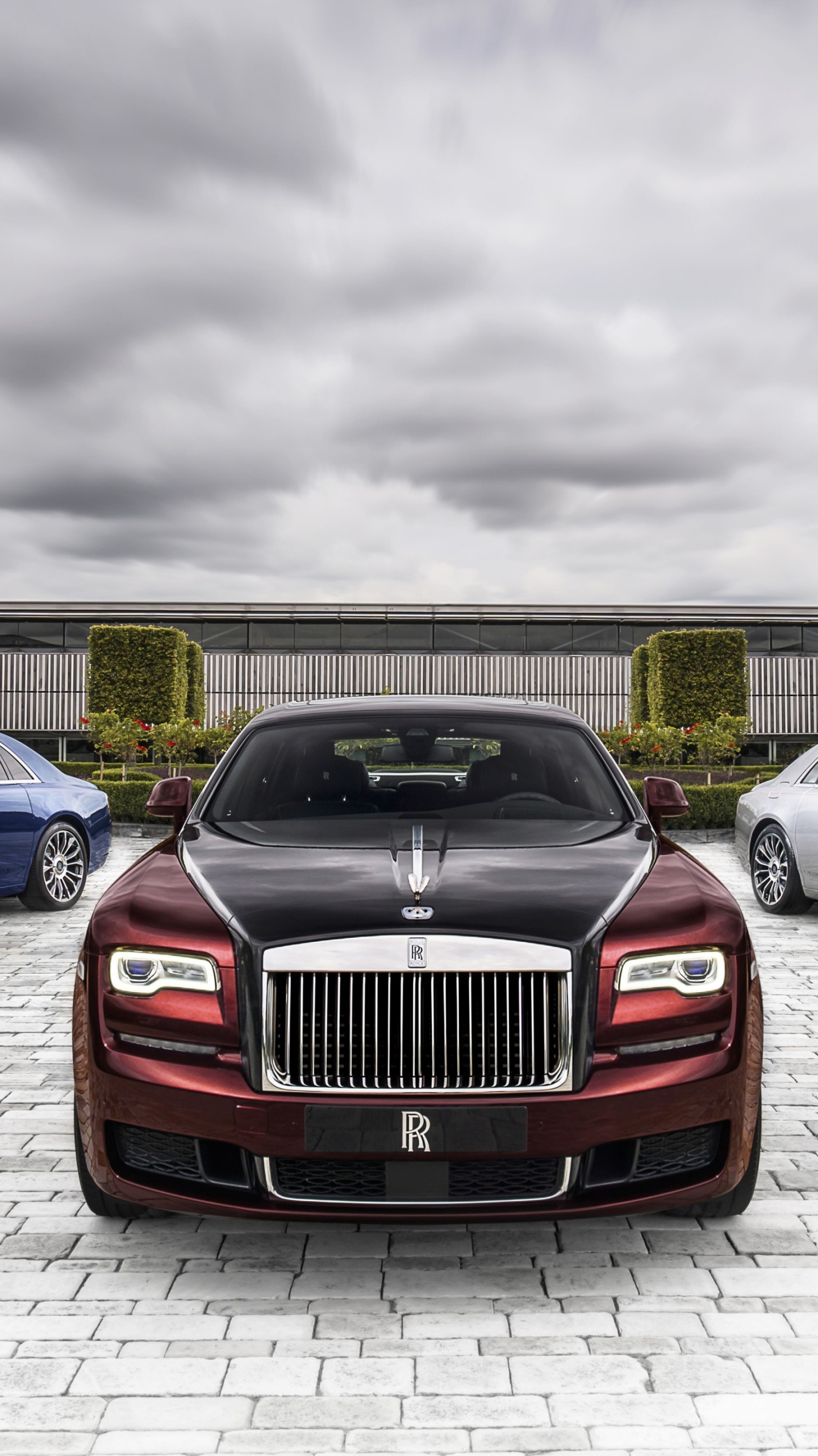 Rolls-Royce Ghost, Rolls-Royce Ghost 2019, Rolls-Royce Ghost 2020, Rolls-royce, Esprit D'extase. Wallpaper in 1440x2560 Resolution
