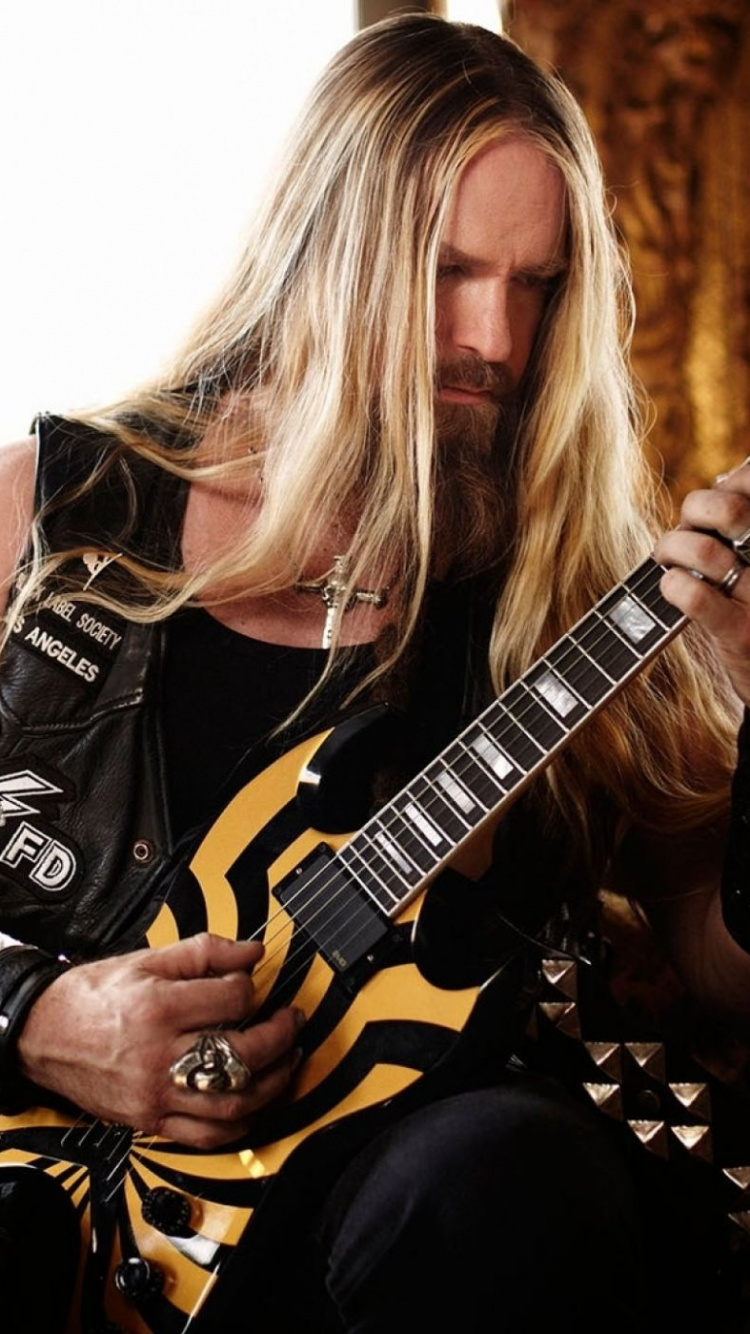 Zakk Wylde, Schwermetall, Black Label Society, Meine Seele Verkauft, Musiker. Wallpaper in 750x1334 Resolution