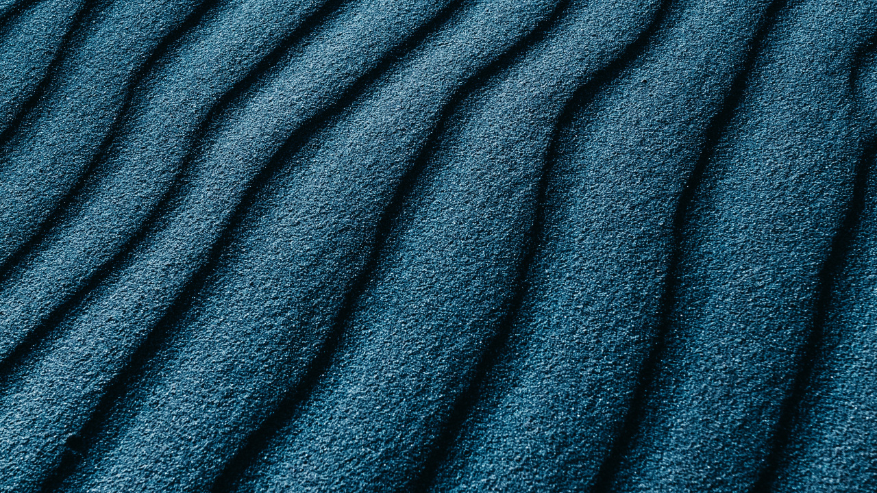 沙, 纹理, 钴蓝色的, 水上, Azure 壁纸 1280x720 允许