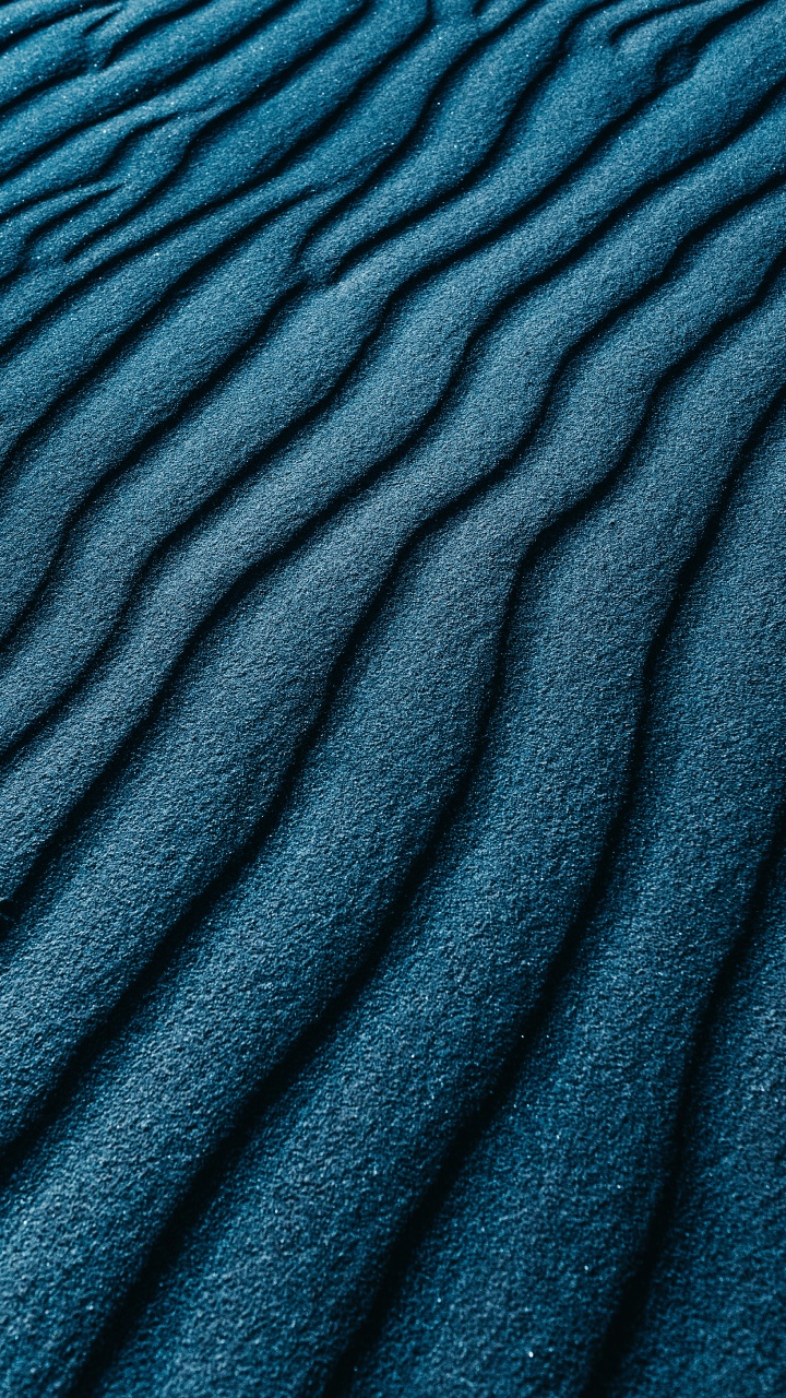 沙, 纹理, 钴蓝色的, 水上, Azure 壁纸 720x1280 允许