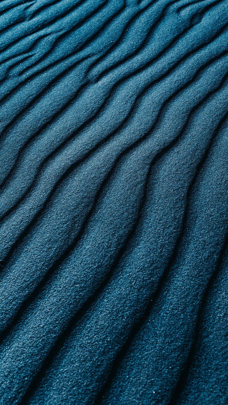 沙, 纹理, 钴蓝色的, 水上, Azure 壁纸 750x1334 允许