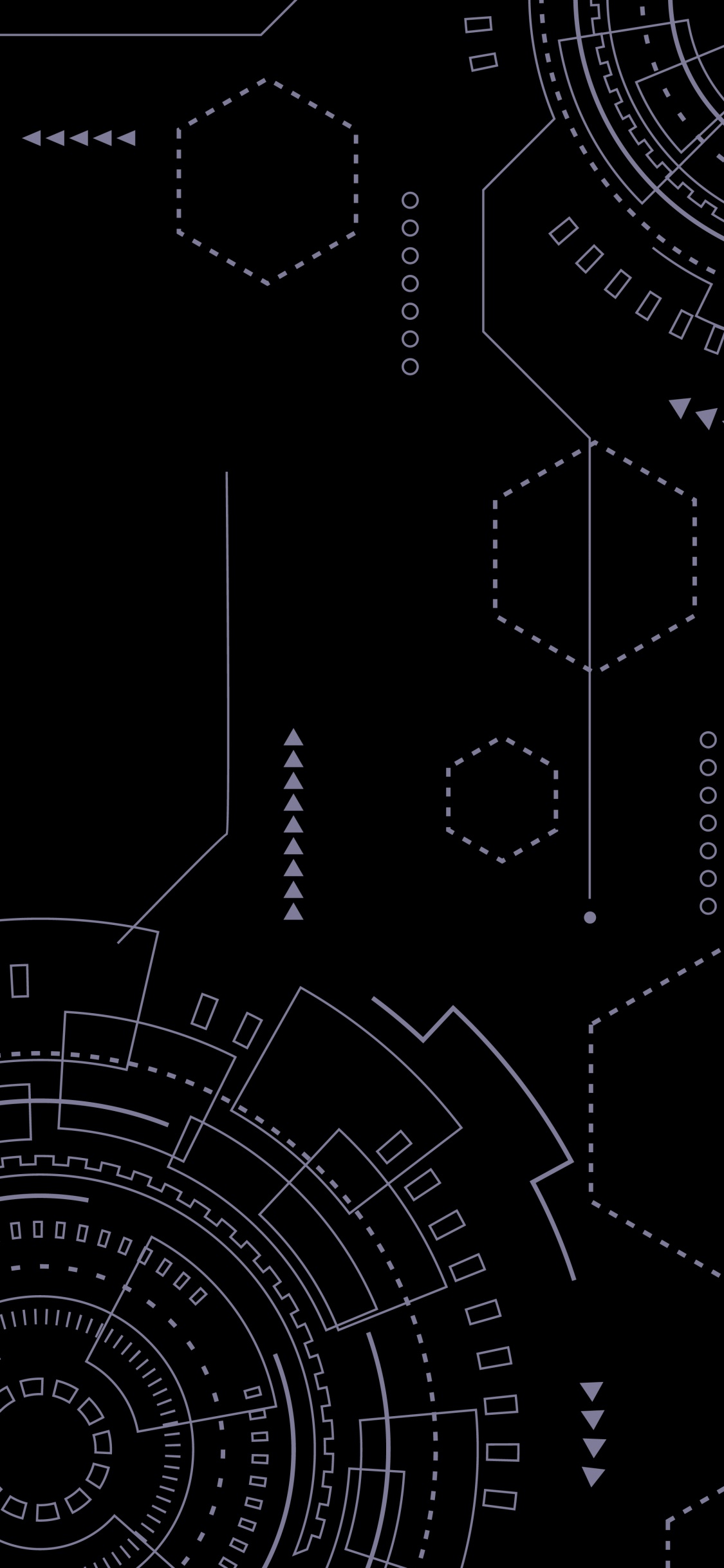 Amoled, Monochrome, Parallels, Ingénierie, Technologie. Wallpaper in 1125x2436 Resolution