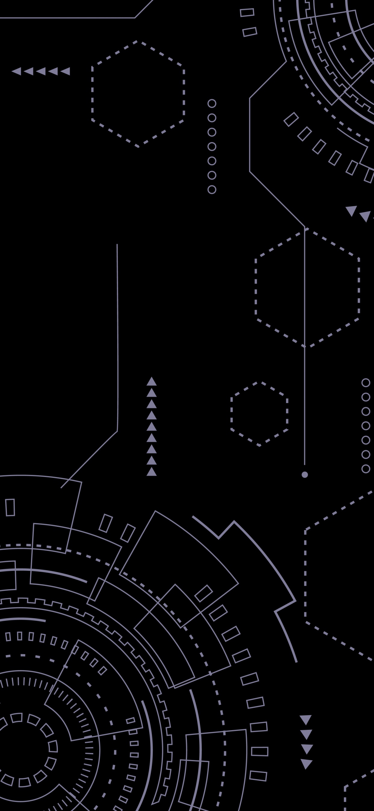 Amoled, Monochrome, Parallels, Ingénierie, Technologie. Wallpaper in 1242x2688 Resolution