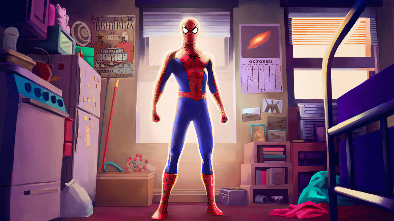 Spider-man, Purple, Pink, Violette, Mode. Wallpaper in 1280x720 Resolution
